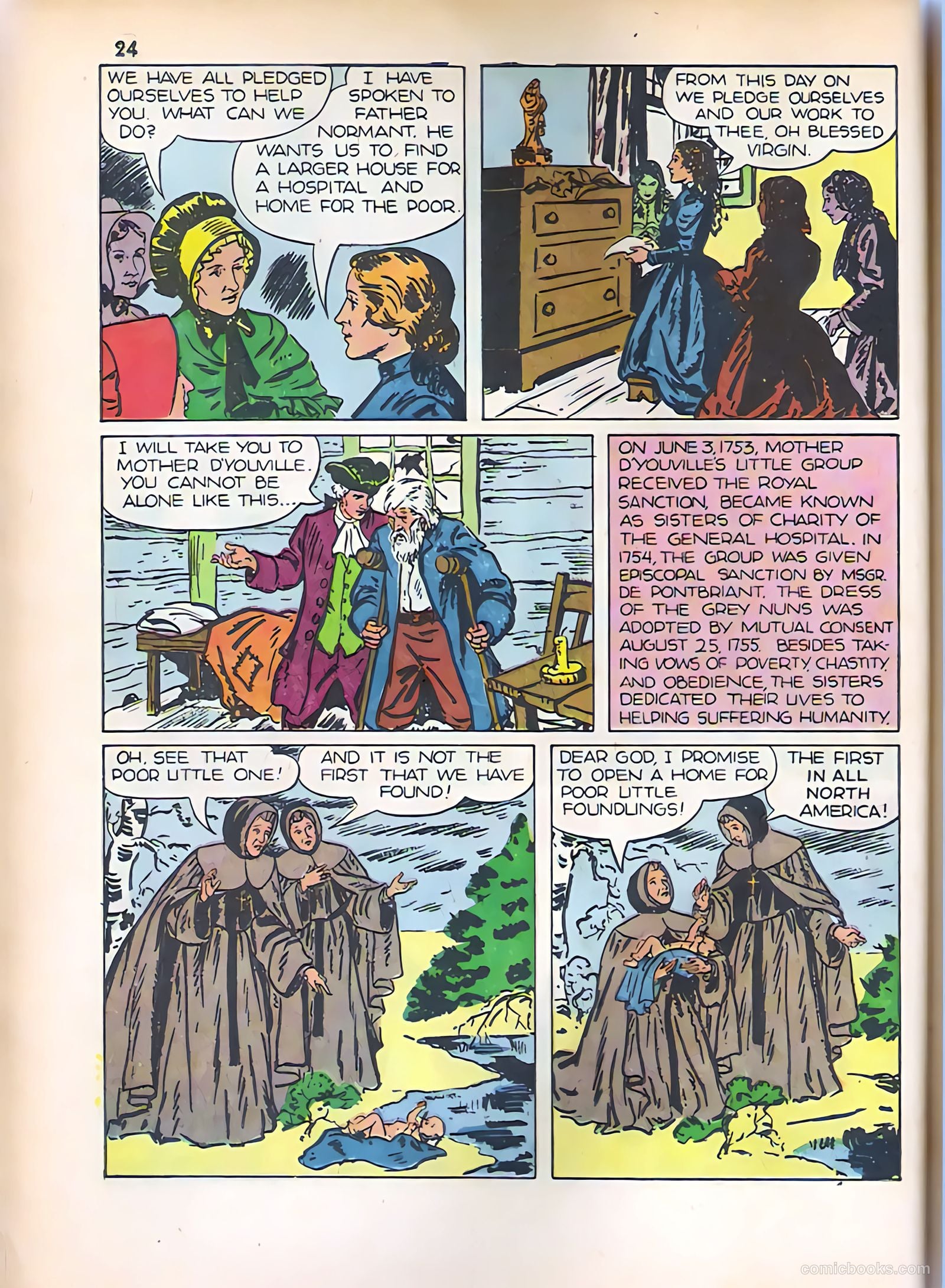 God's Heroes in America #1 (1956) — page 25