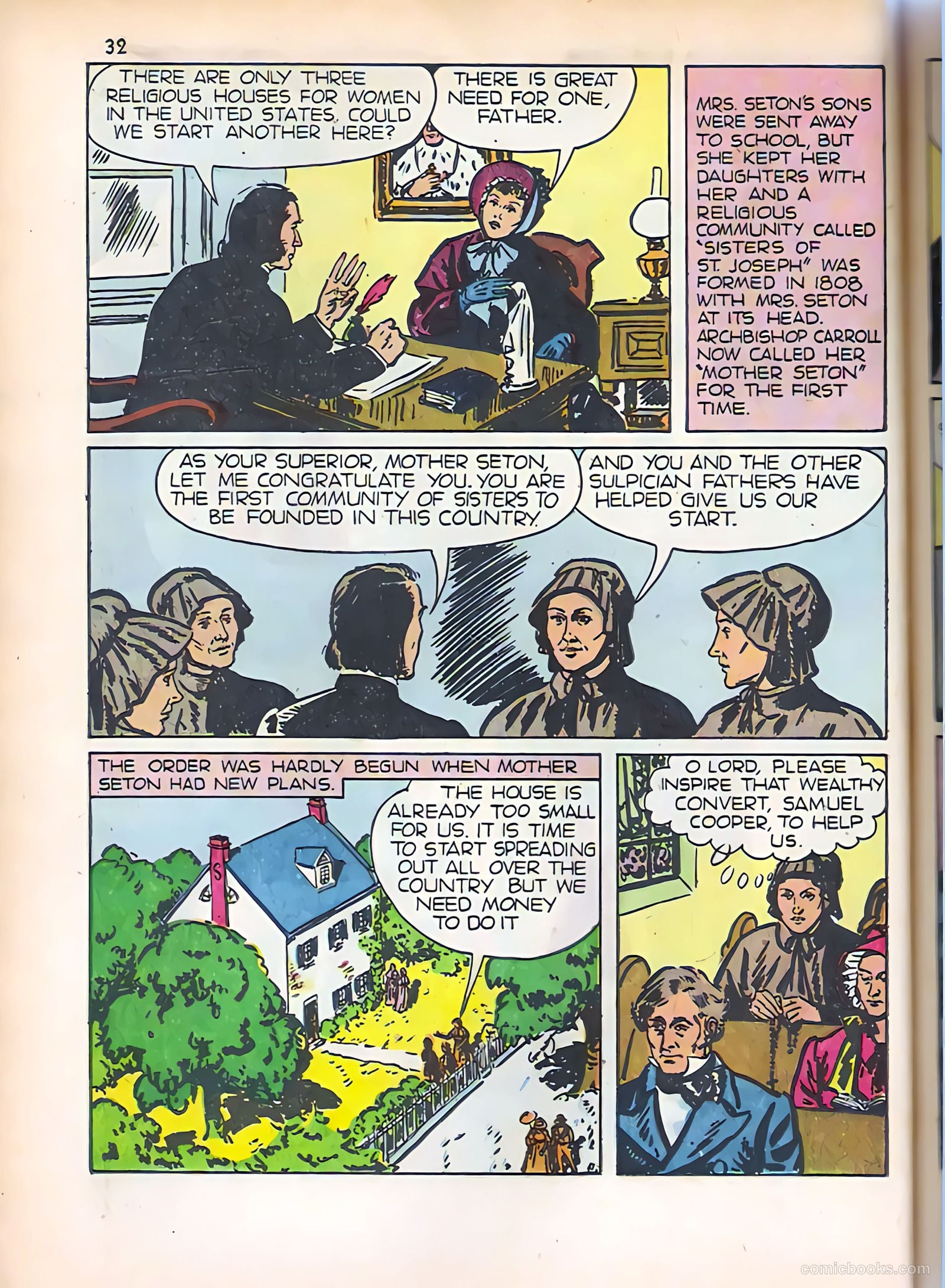 God's Heroes in America #1 (1956) — page 33