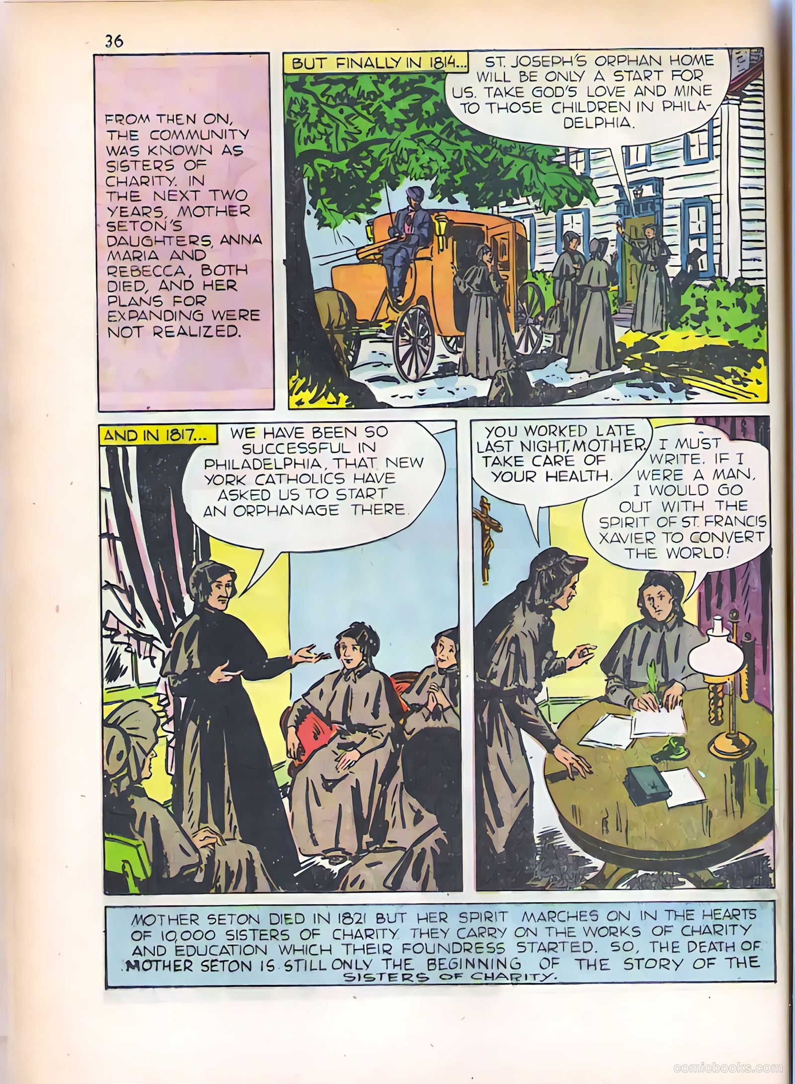 God's Heroes in America #1 (1956) — page 37