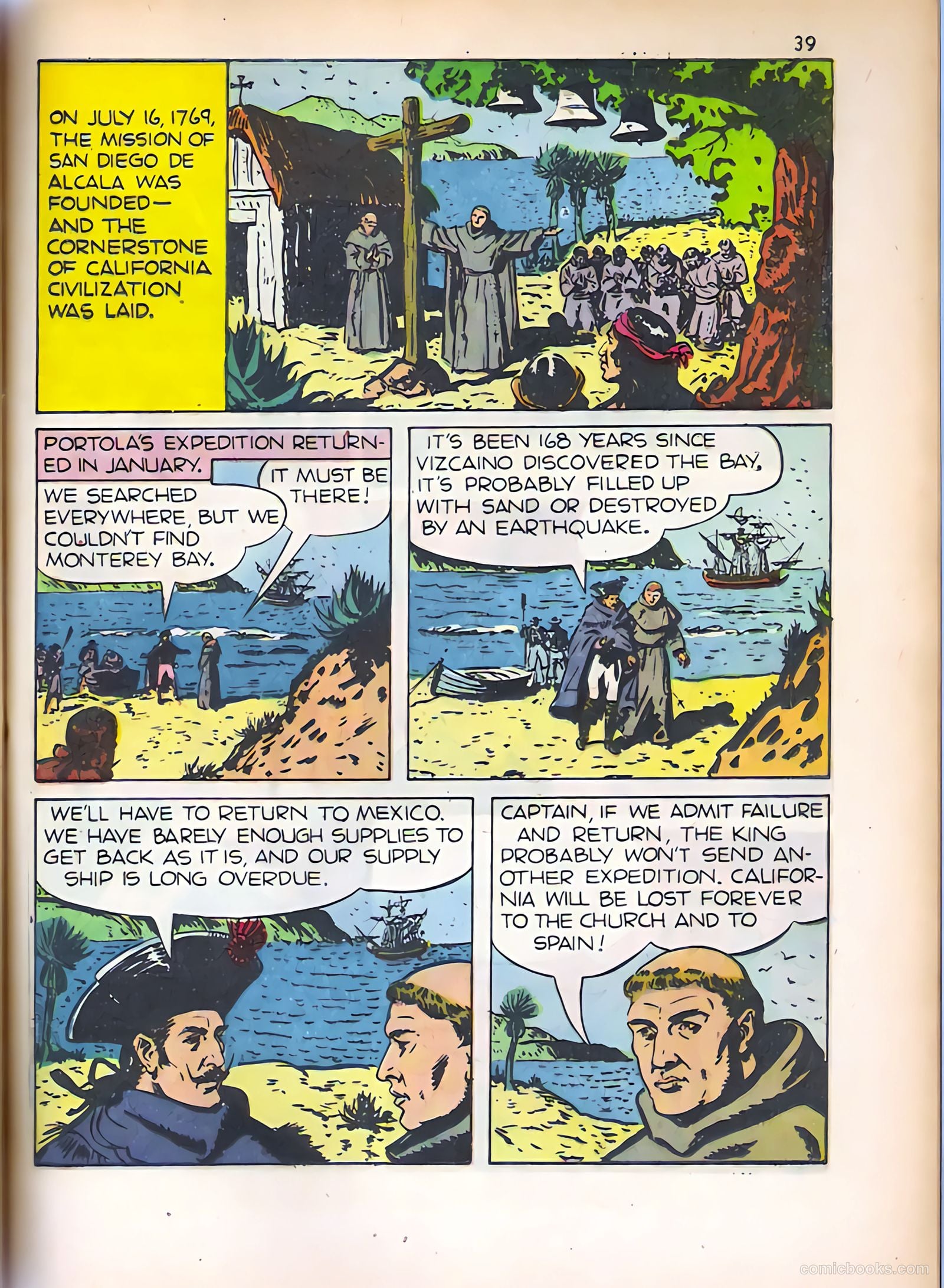 God's Heroes in America #1 (1956) — page 40