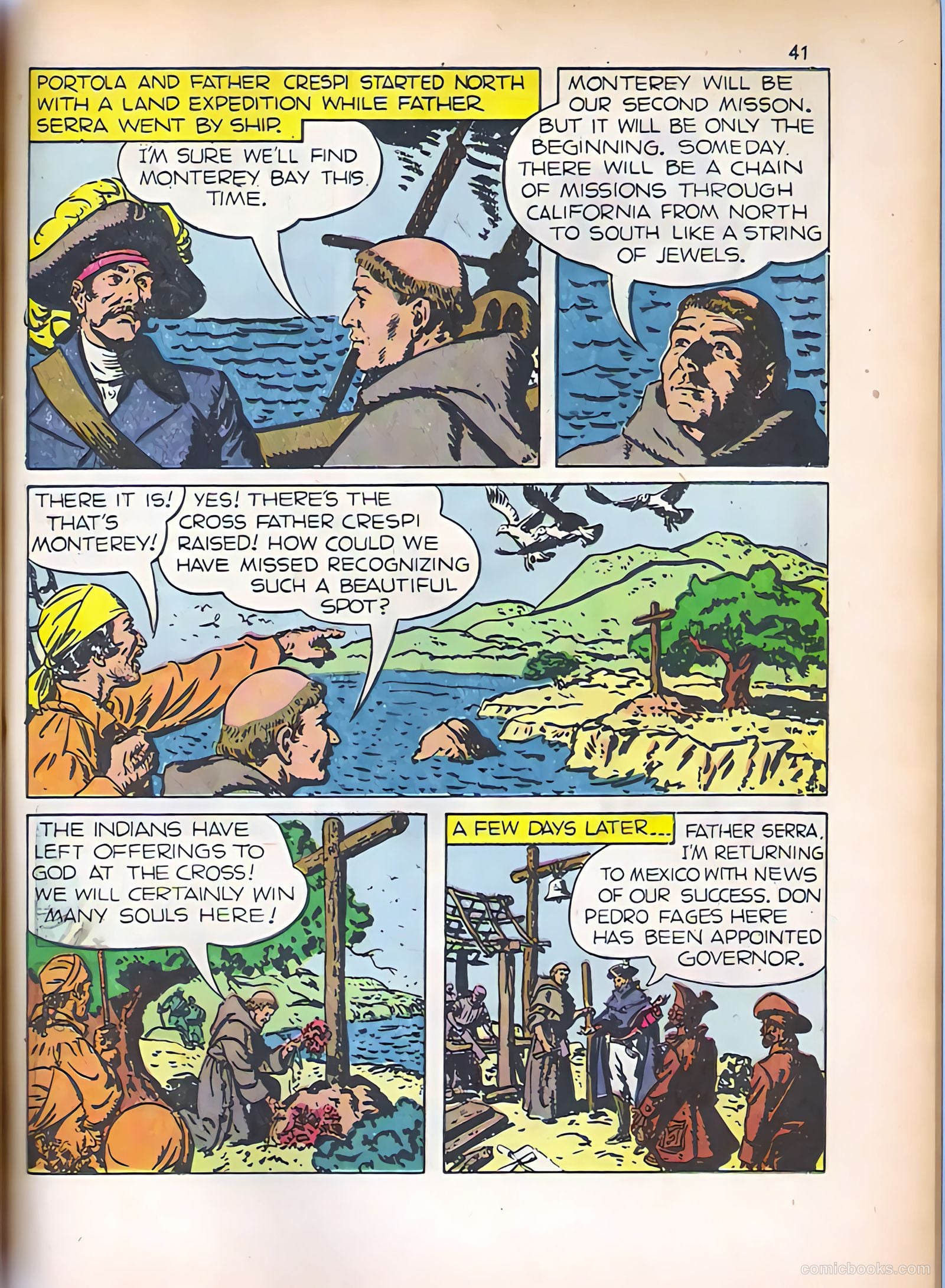 God's Heroes in America #1 (1956) — page 42