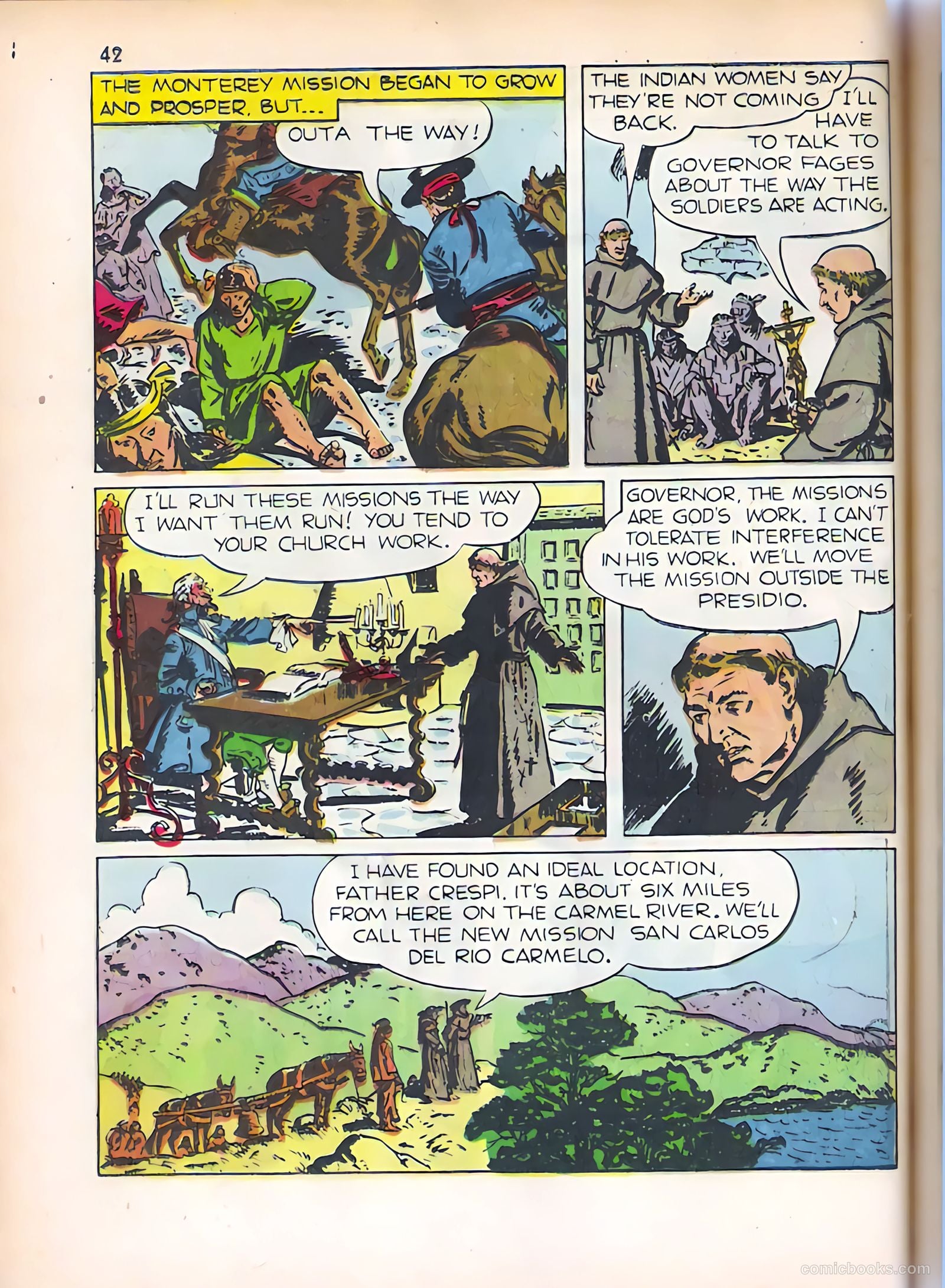 God's Heroes in America #1 (1956) — page 43