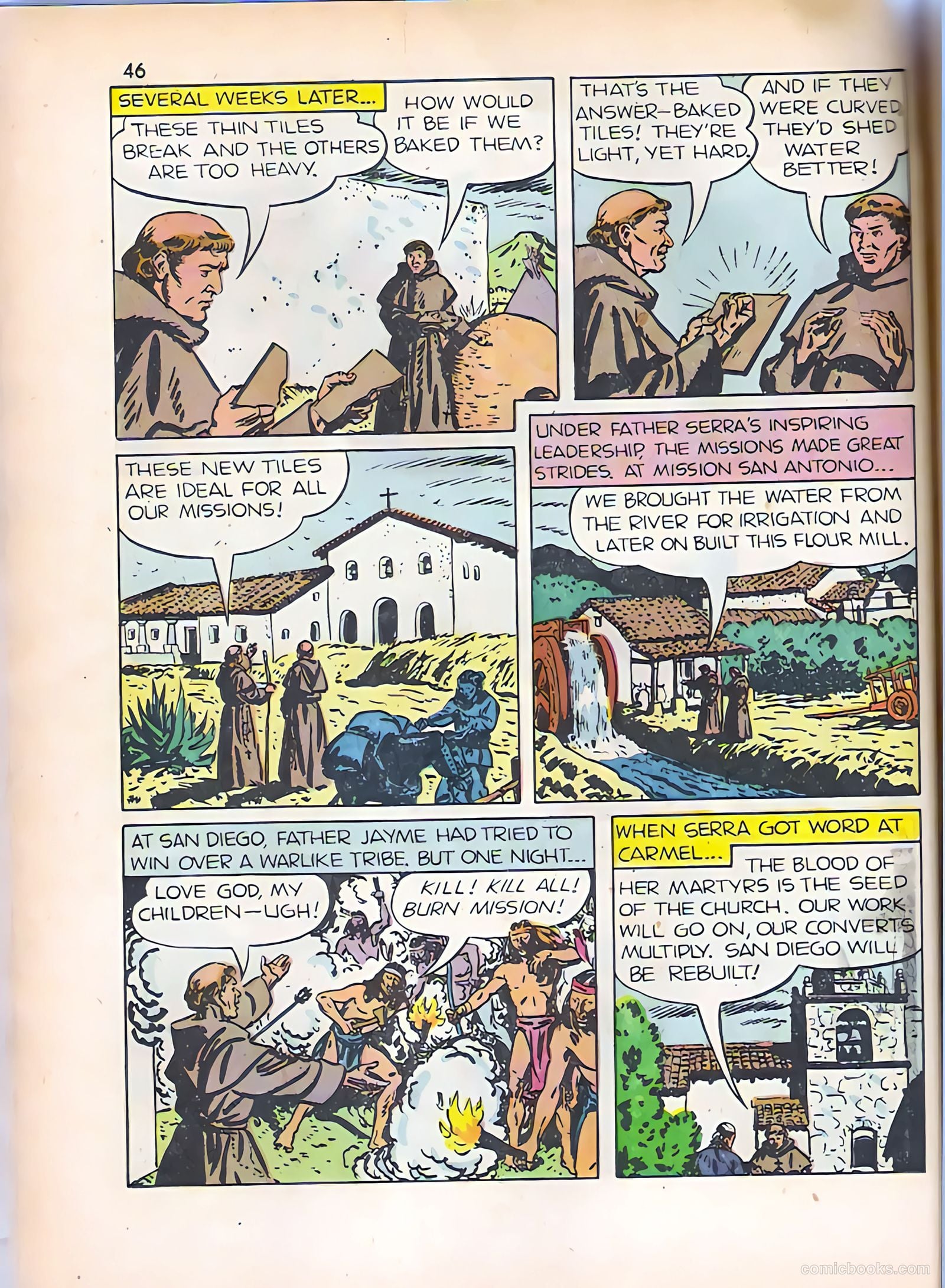 God's Heroes in America #1 (1956) — page 47