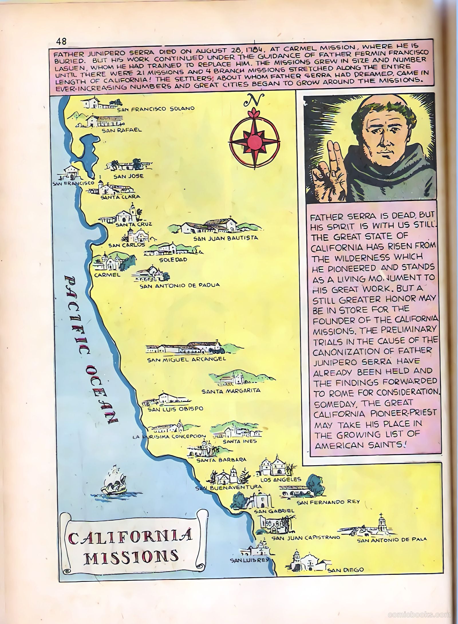 God's Heroes in America #1 (1956) — page 49
