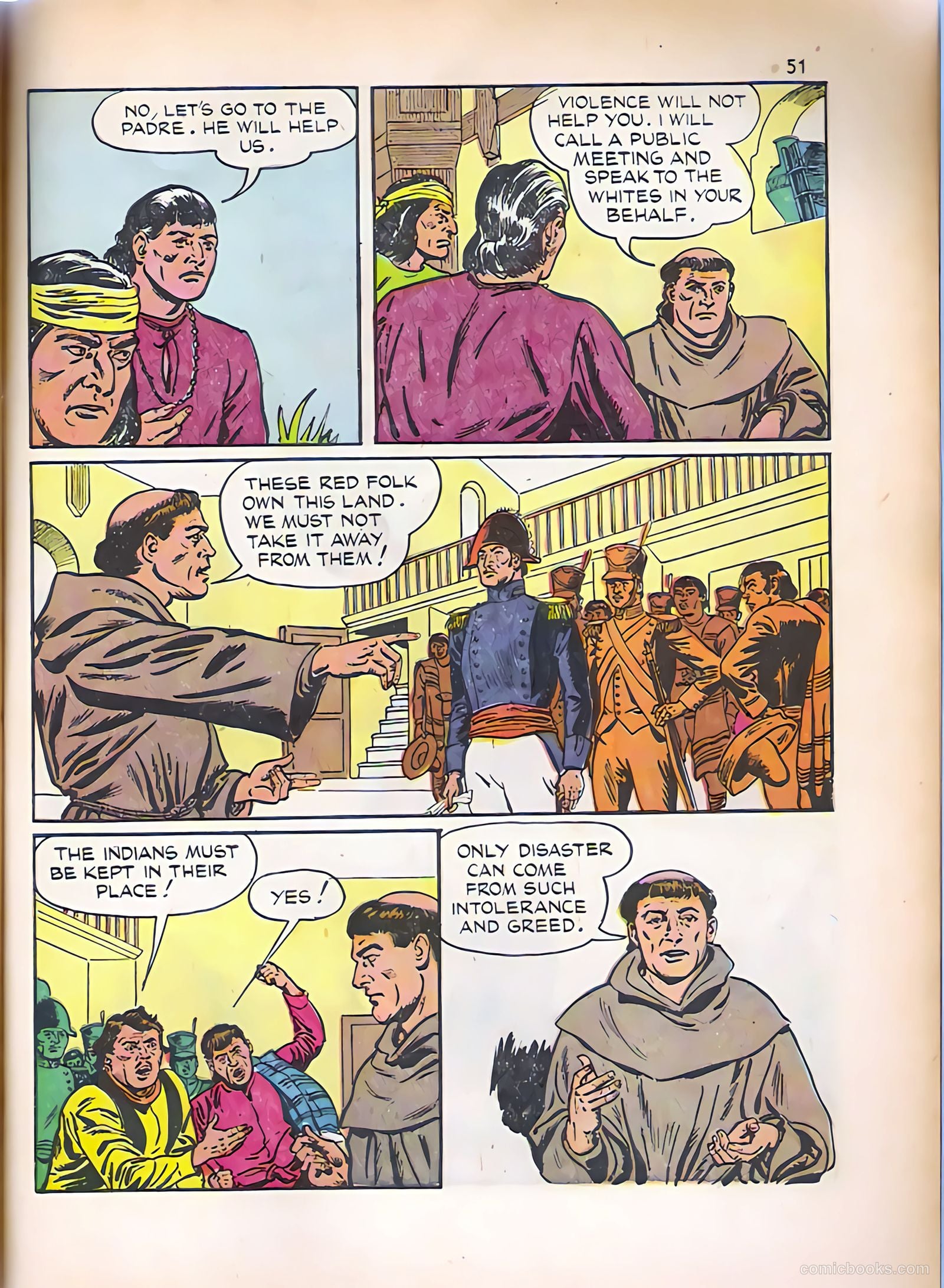 God's Heroes in America #1 (1956) — page 52