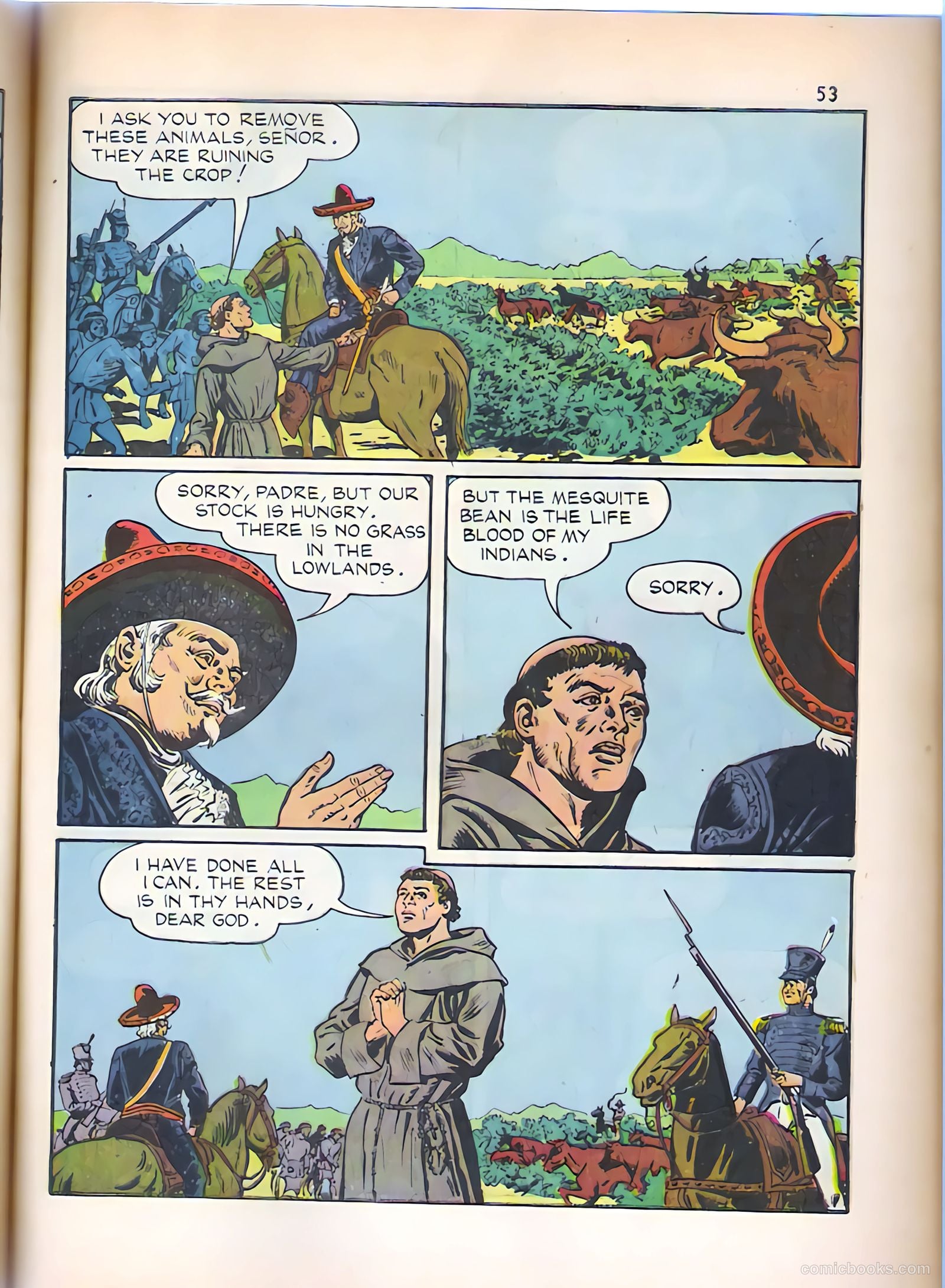 God's Heroes in America #1 (1956) — page 54