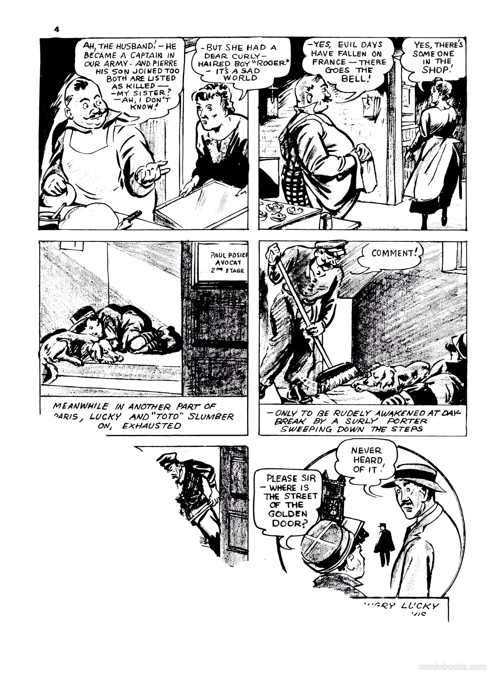 Lucky Comics v1 #8 (1942) — page 4