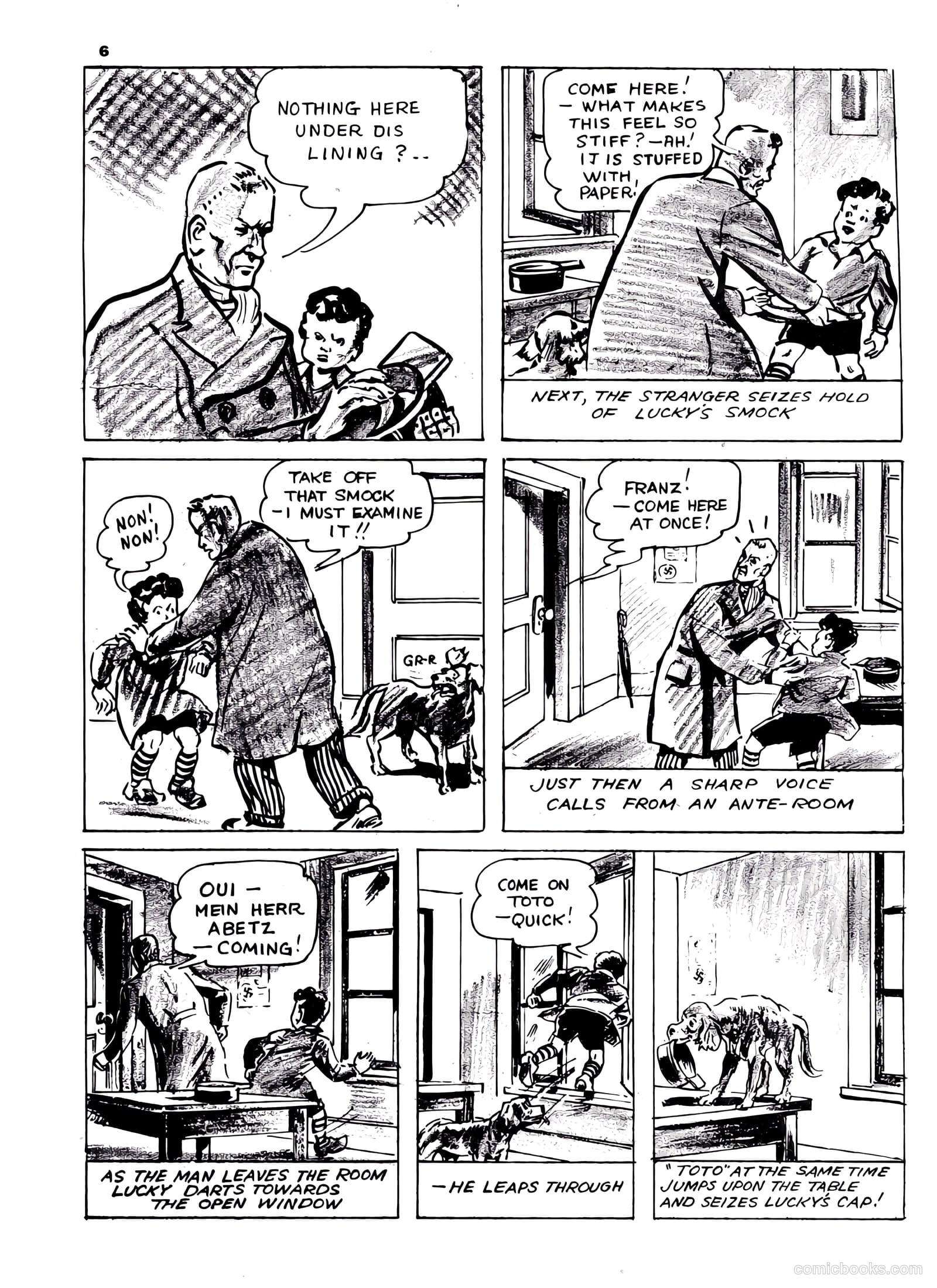 Lucky Comics v1 #8 (1942) — page 6