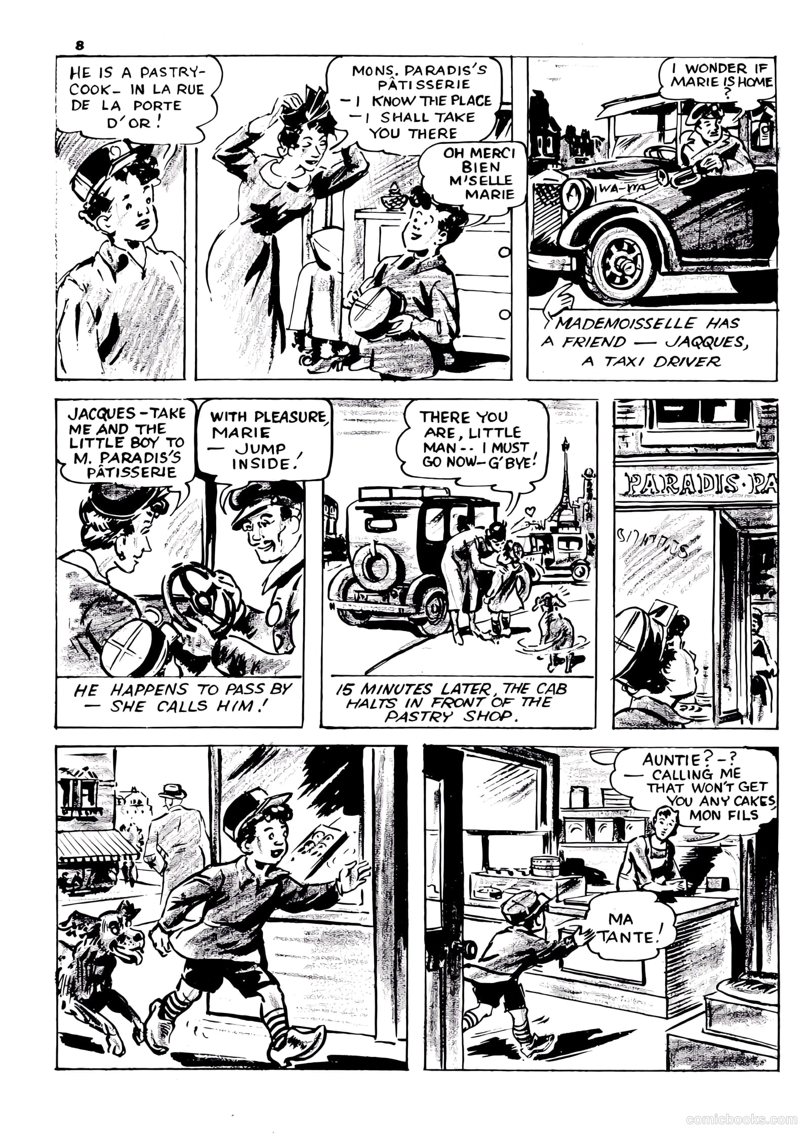 Lucky Comics v1 #8 (1942) — page 8