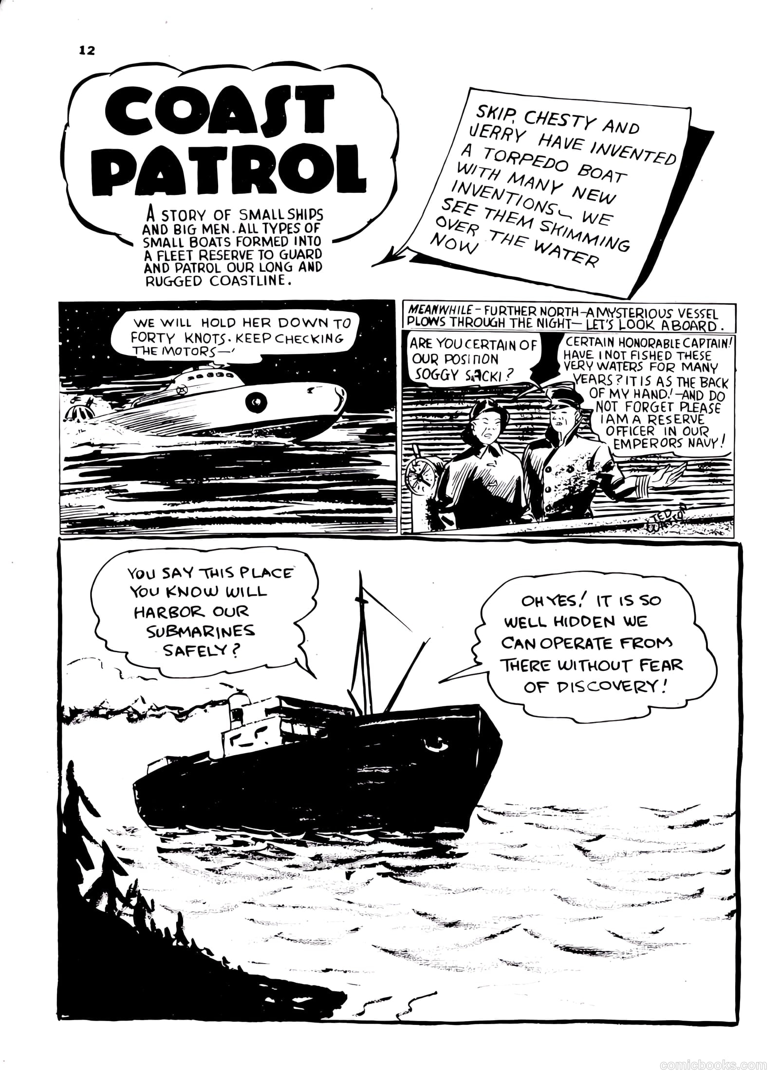 Lucky Comics v1 #8 (1942) — page 12