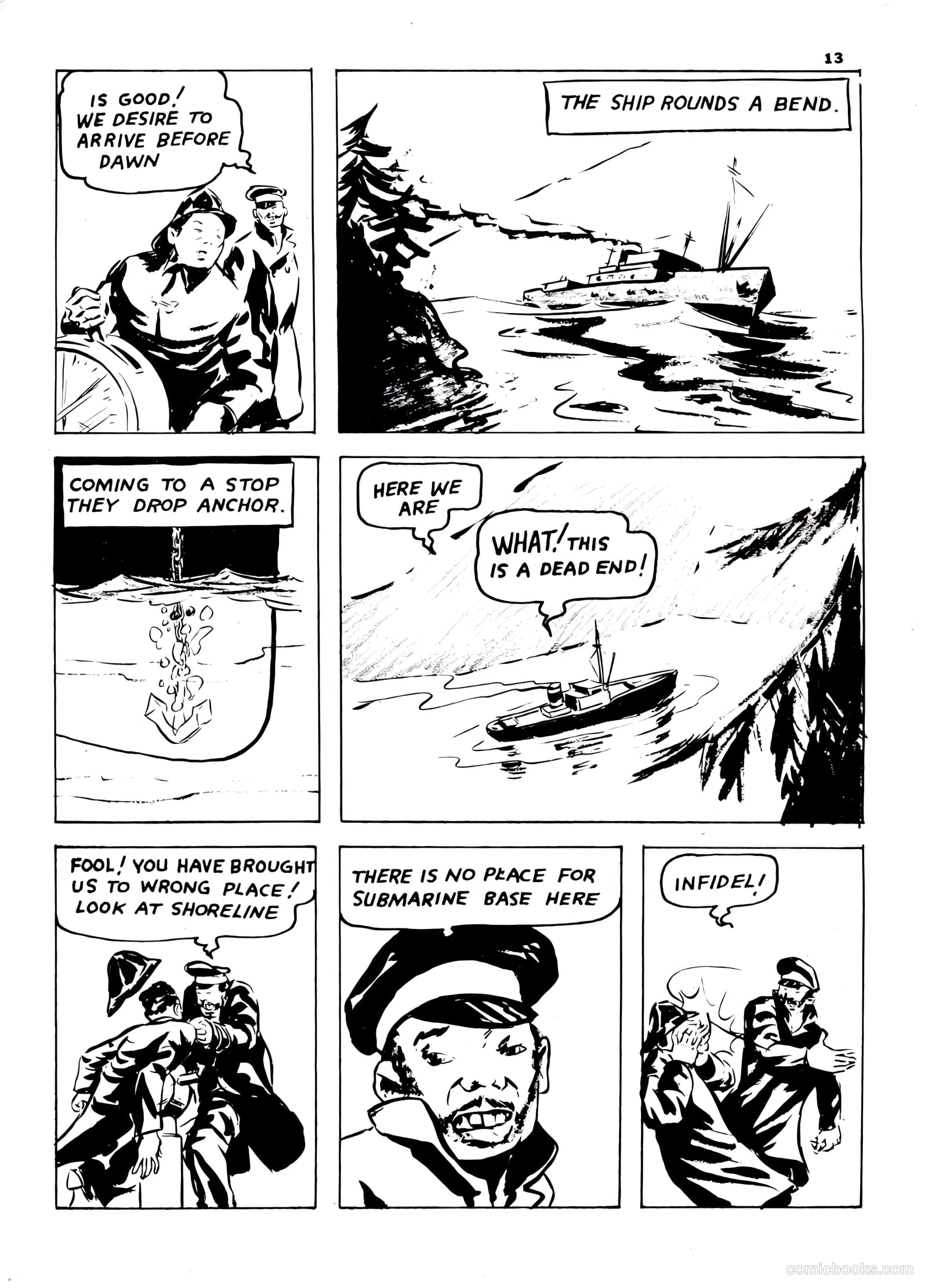 Lucky Comics v1 #8 (1942) — page 13