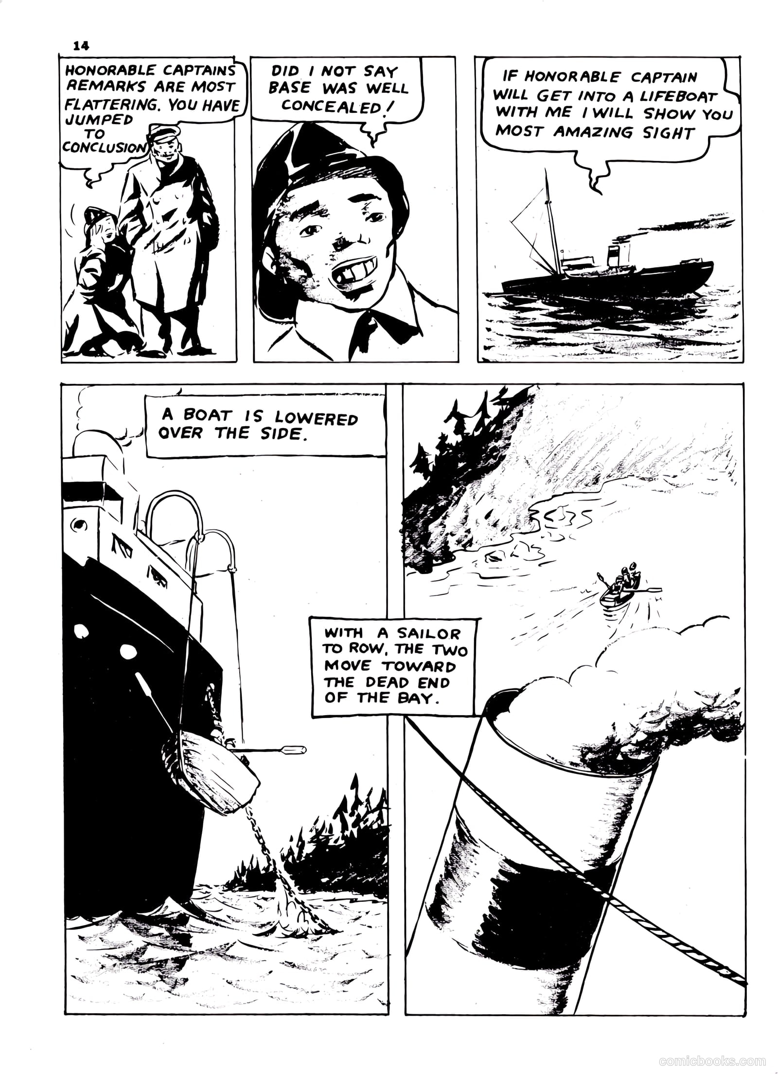 Lucky Comics v1 #8 (1942) — page 14