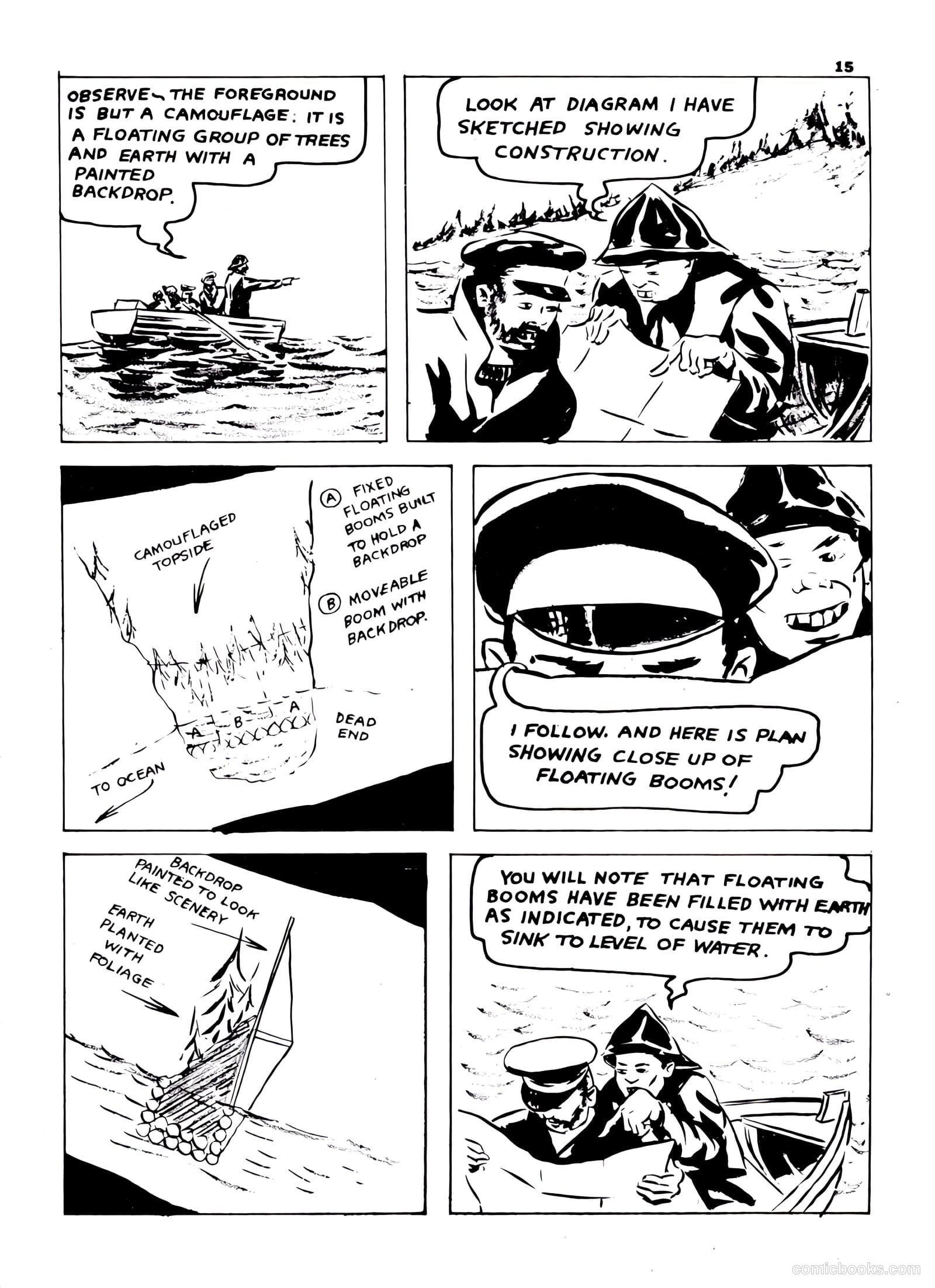 Lucky Comics v1 #8 (1942) — page 15
