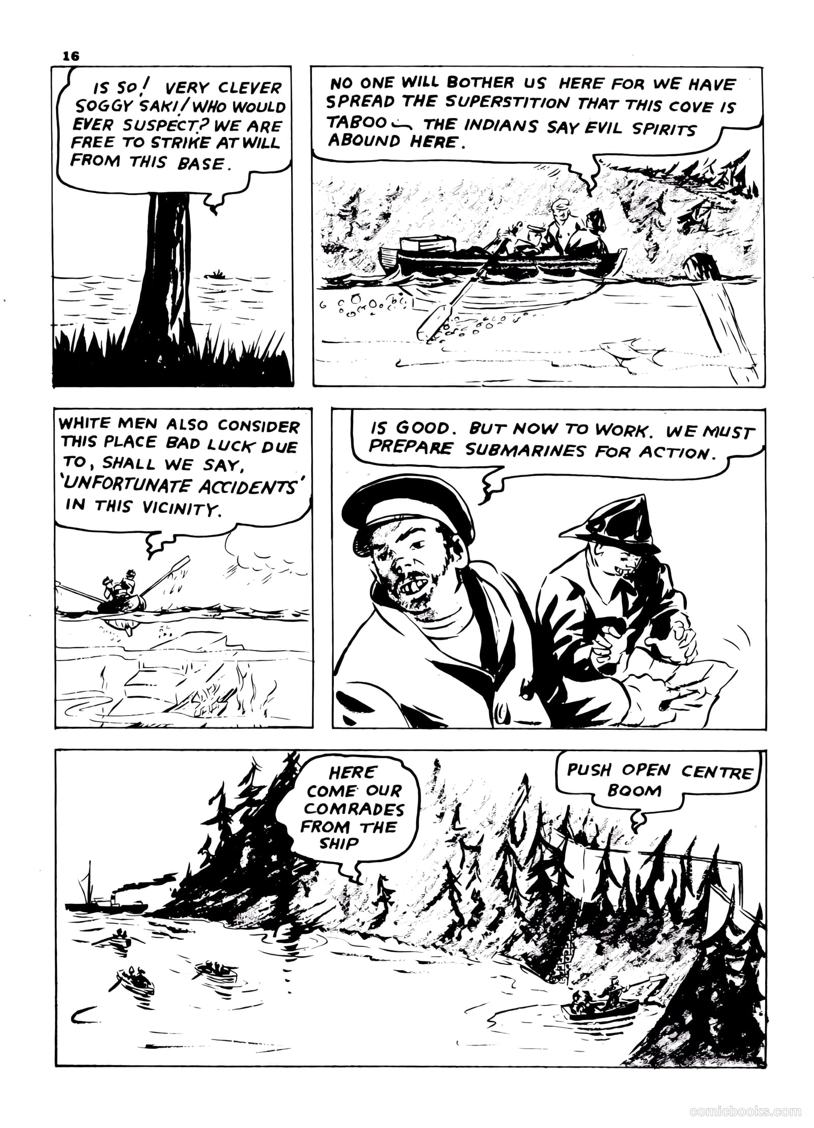 Lucky Comics v1 #8 (1942) — page 16