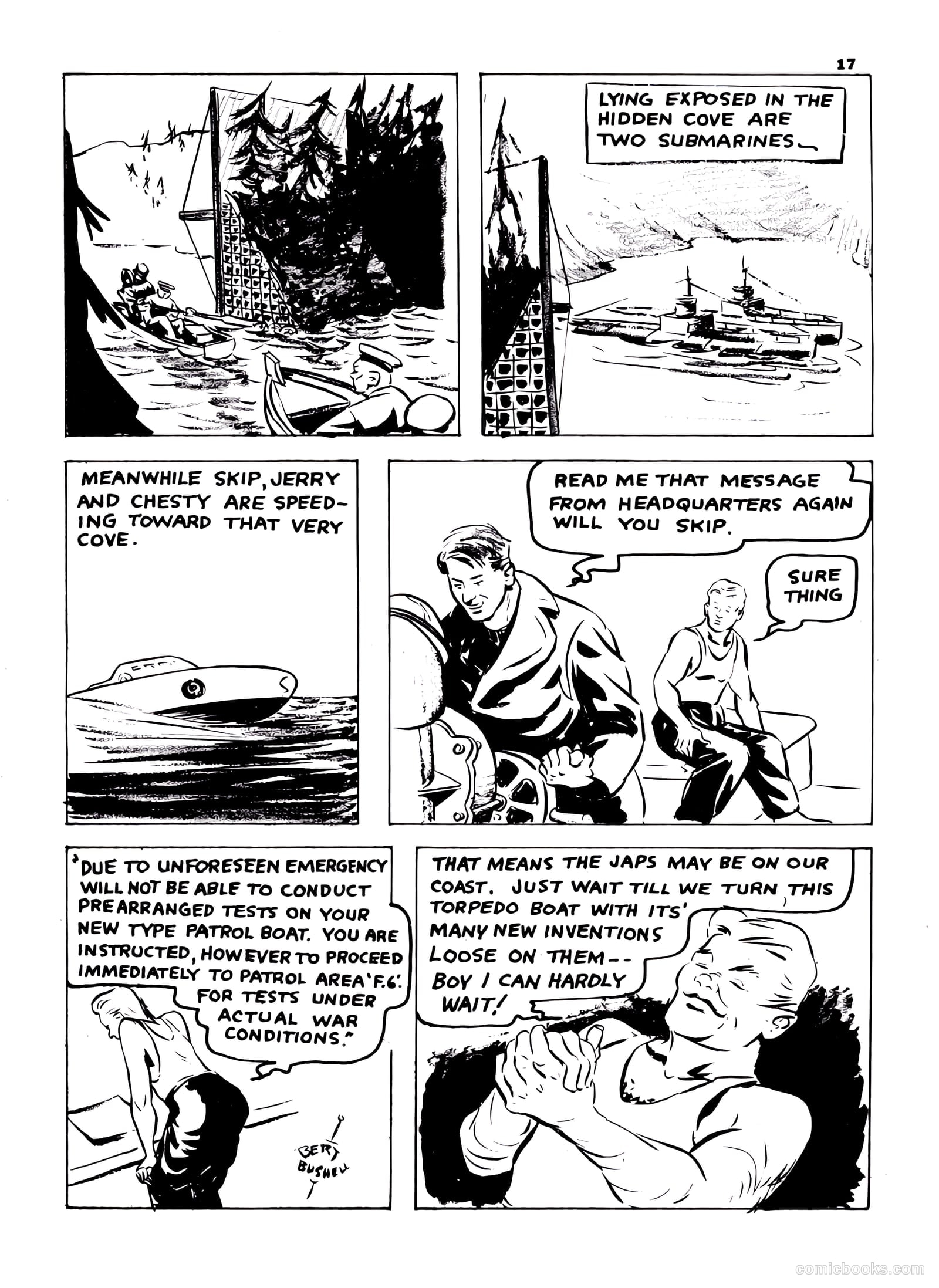 Lucky Comics v1 #8 (1942) — page 17
