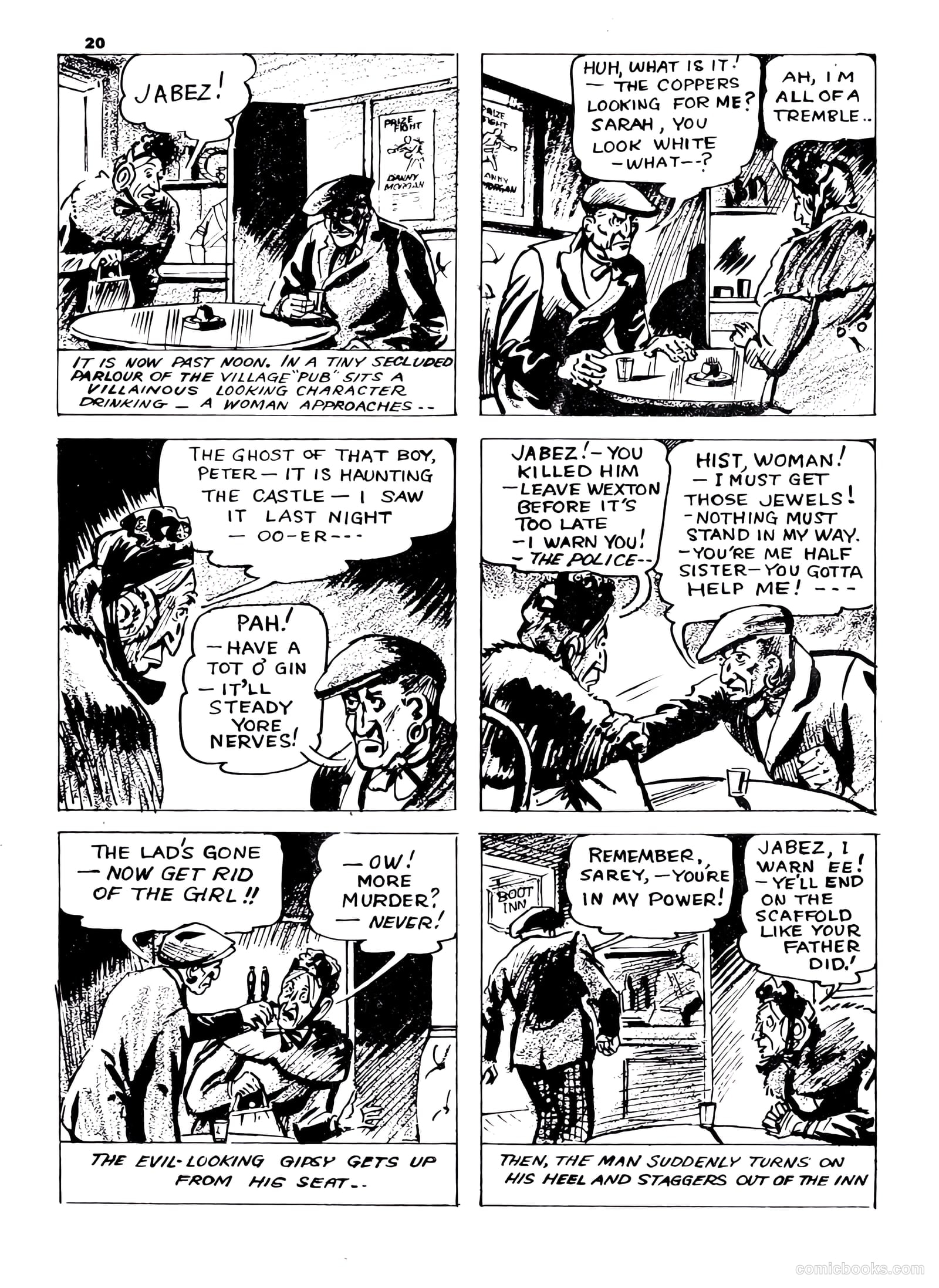 Lucky Comics v1 #8 (1942) — page 20