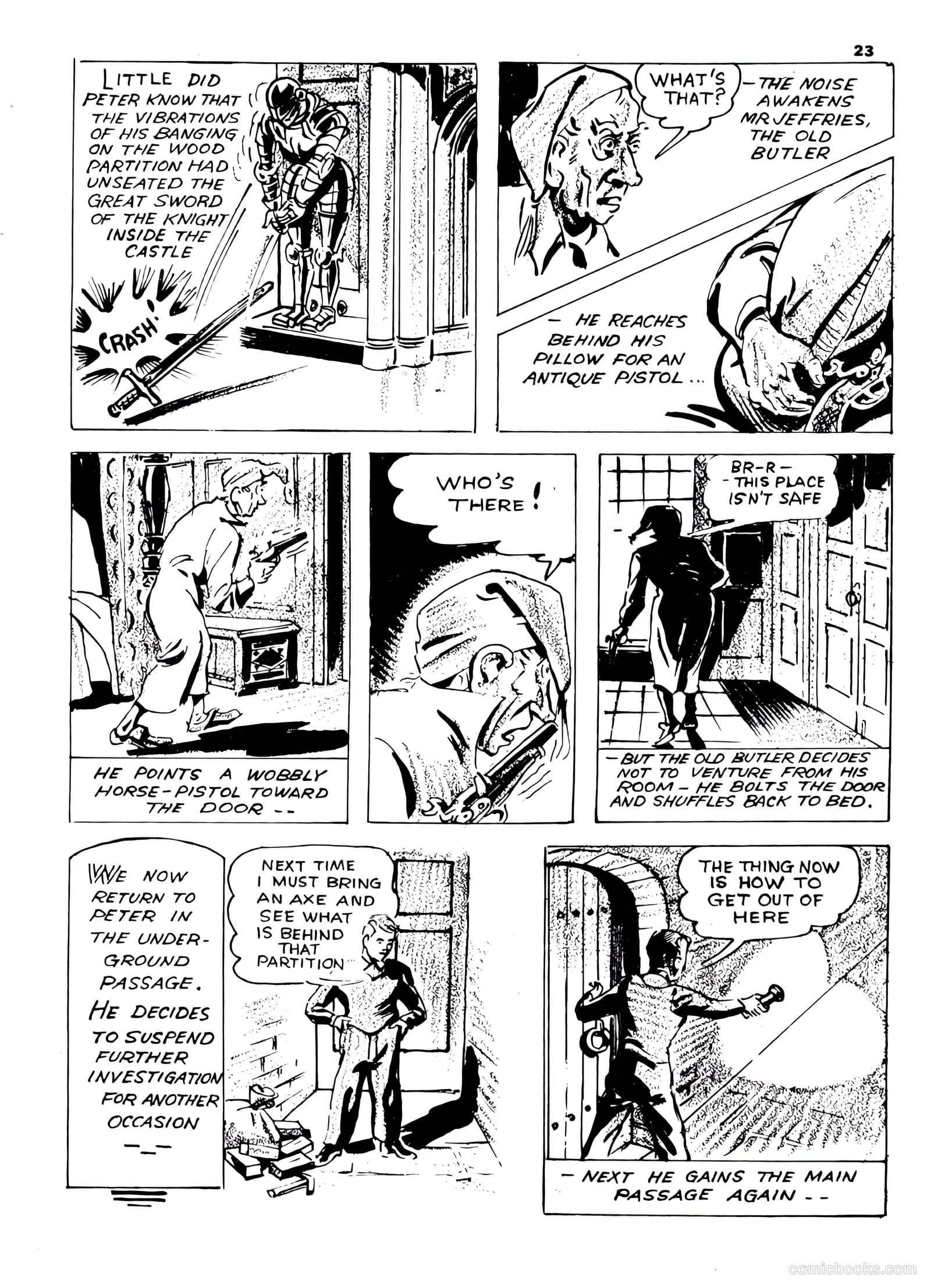 Lucky Comics v1 #8 (1942) — page 23