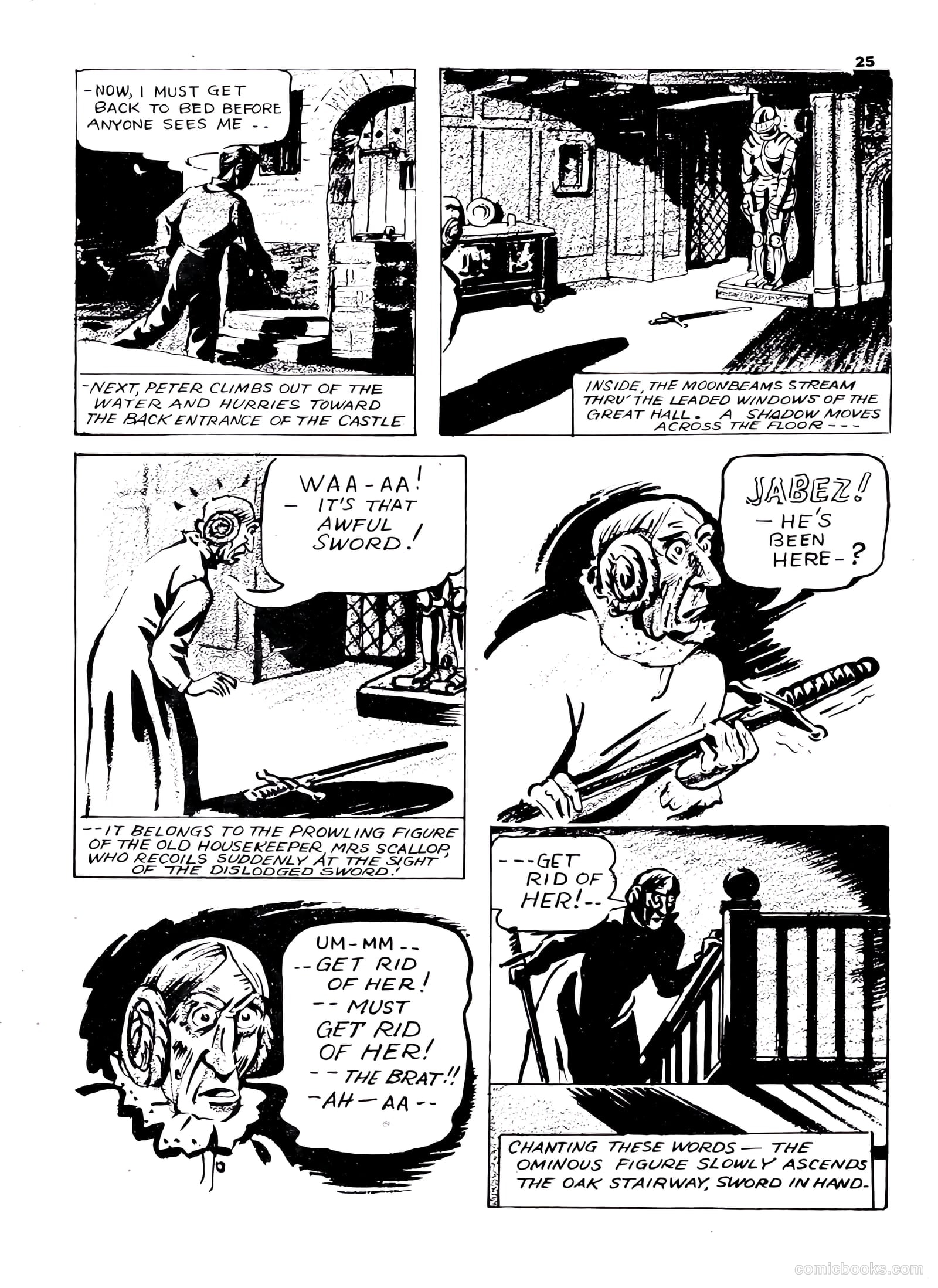 Lucky Comics v1 #8 (1942) — page 25