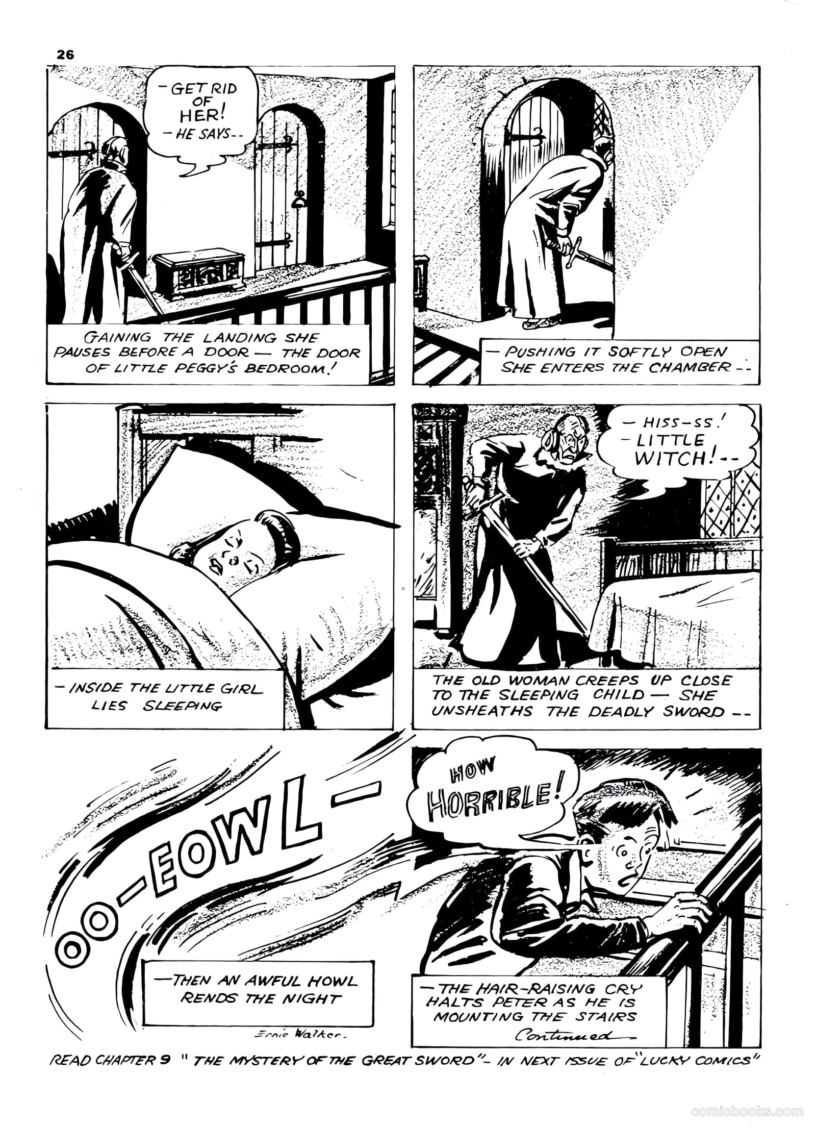 Lucky Comics v1 #8 (1942) — page 26