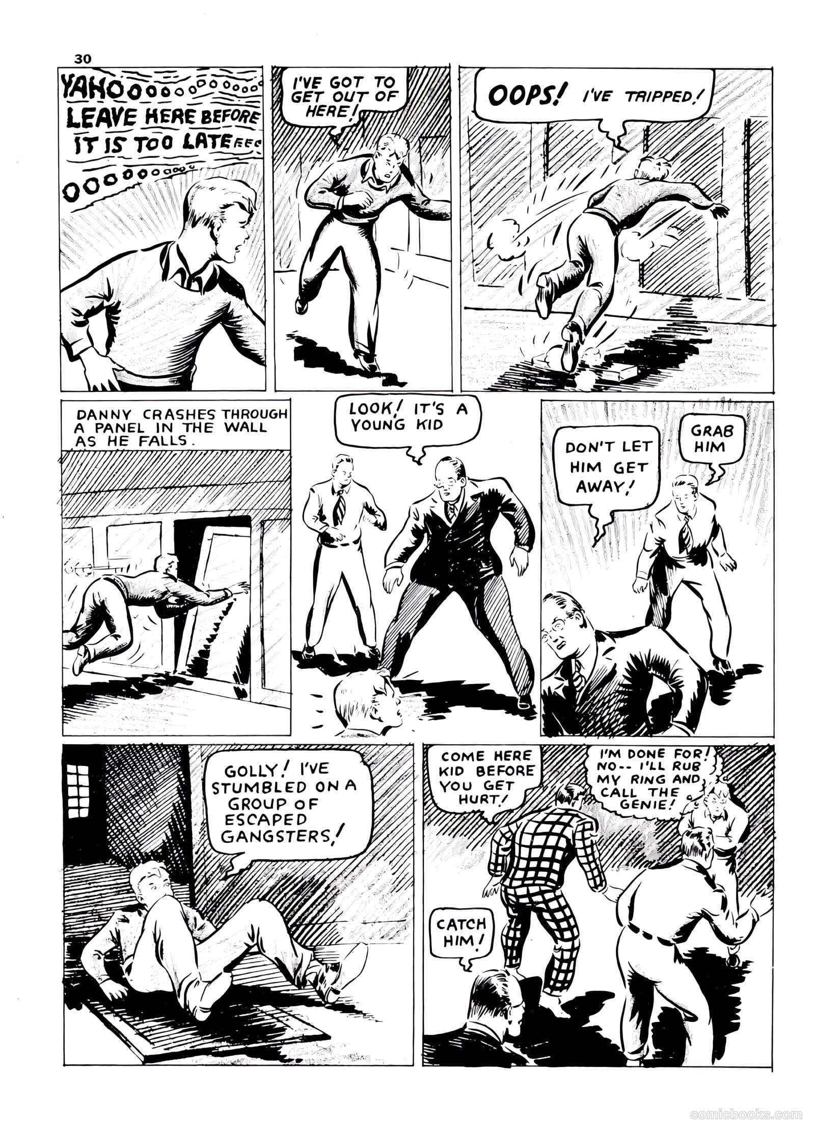Lucky Comics v1 #8 (1942) — page 30