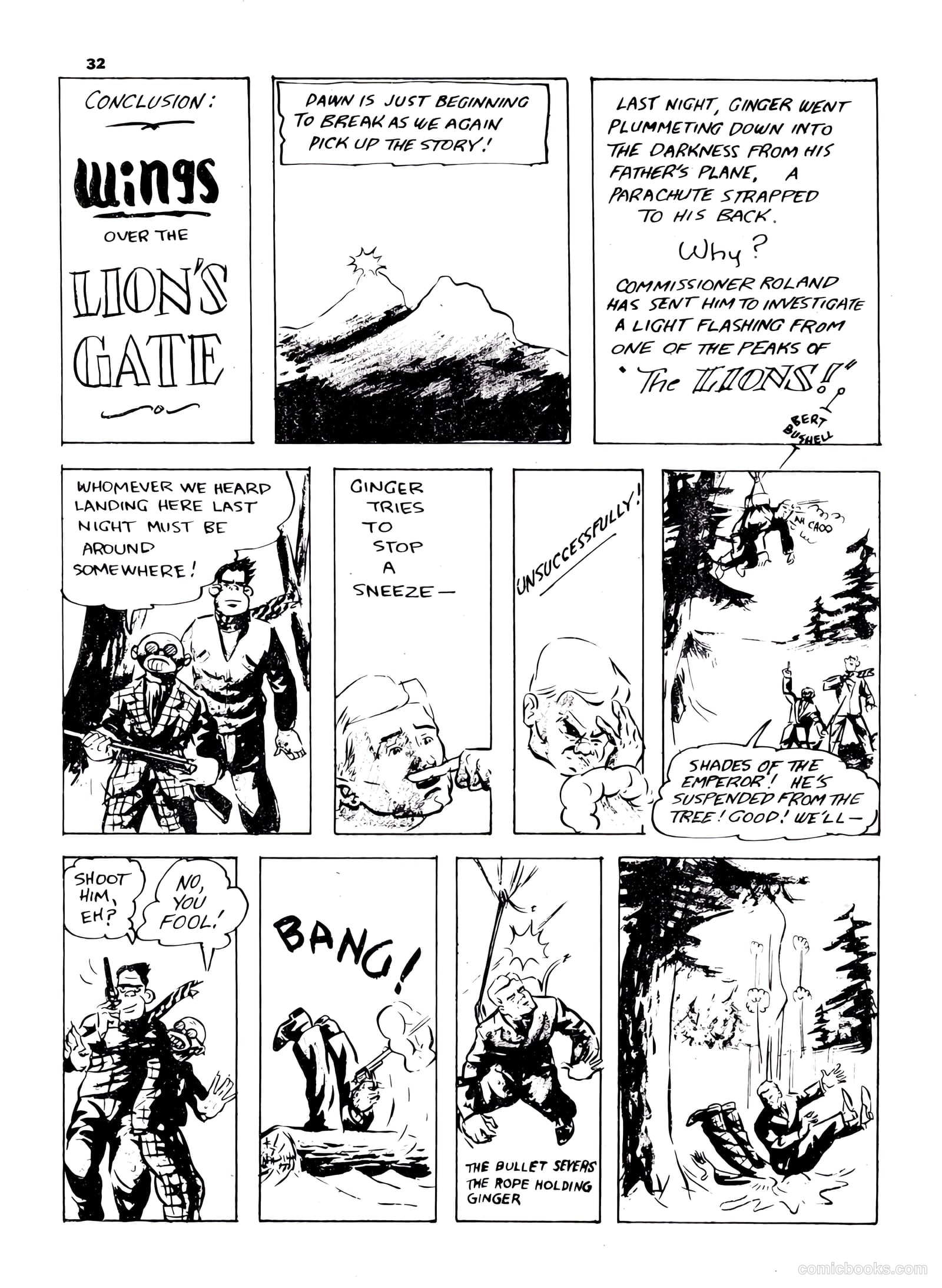 Lucky Comics v1 #8 (1942) — page 32
