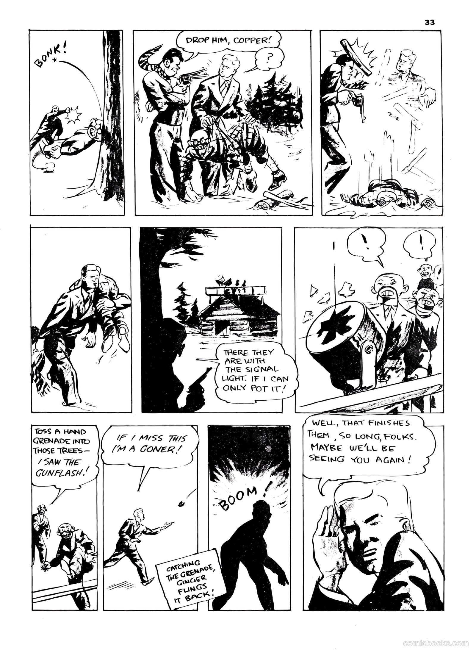 Lucky Comics v1 #8 (1942) — page 33