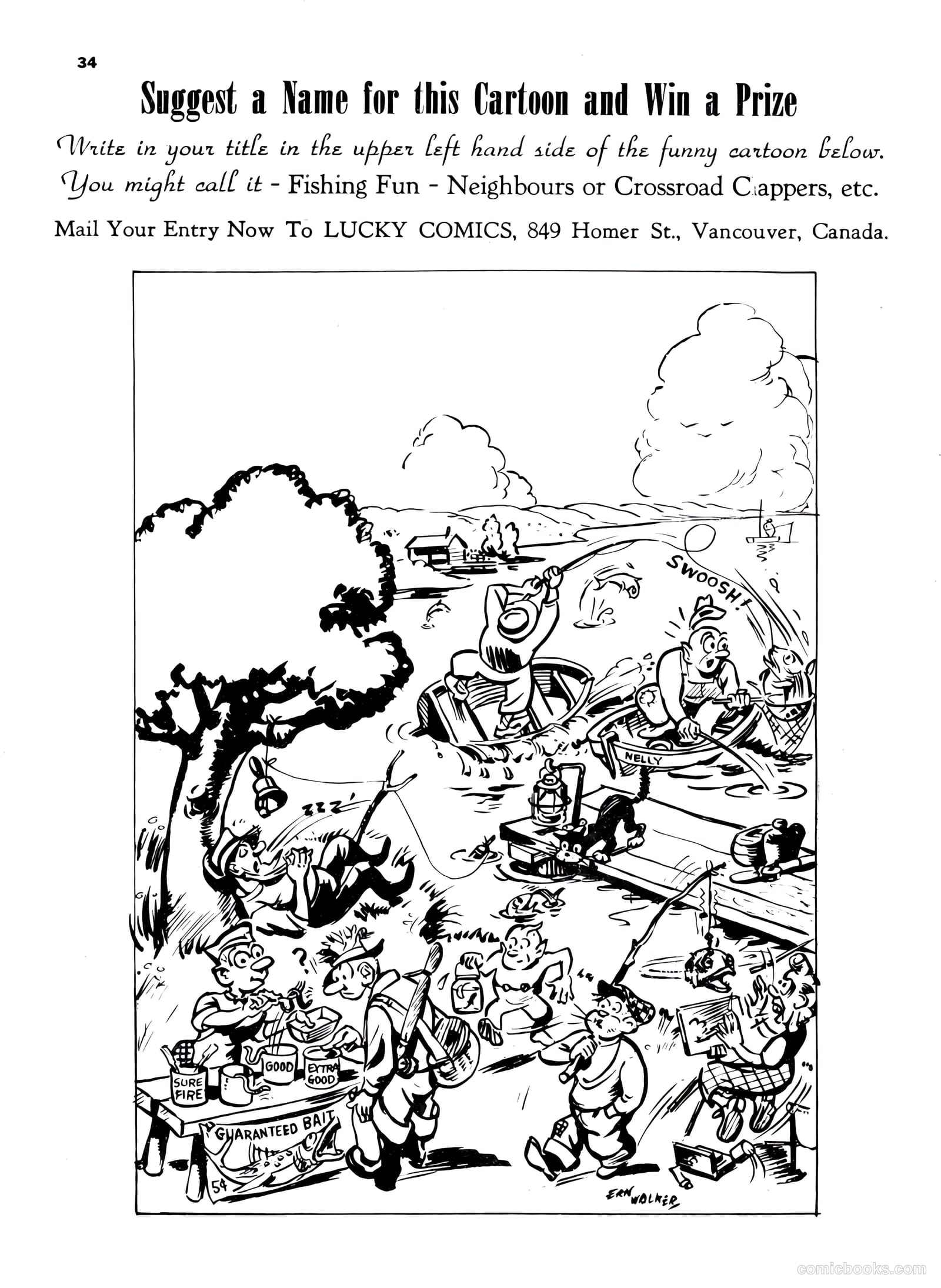 Lucky Comics v1 #8 (1942) — page 34