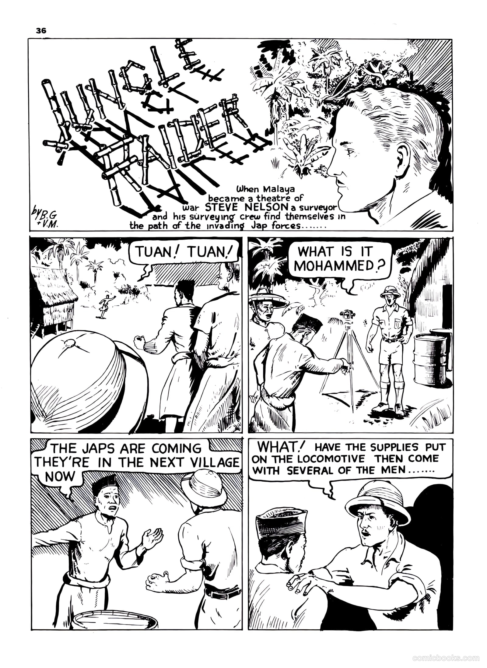 Lucky Comics v1 #8 (1942) — page 36