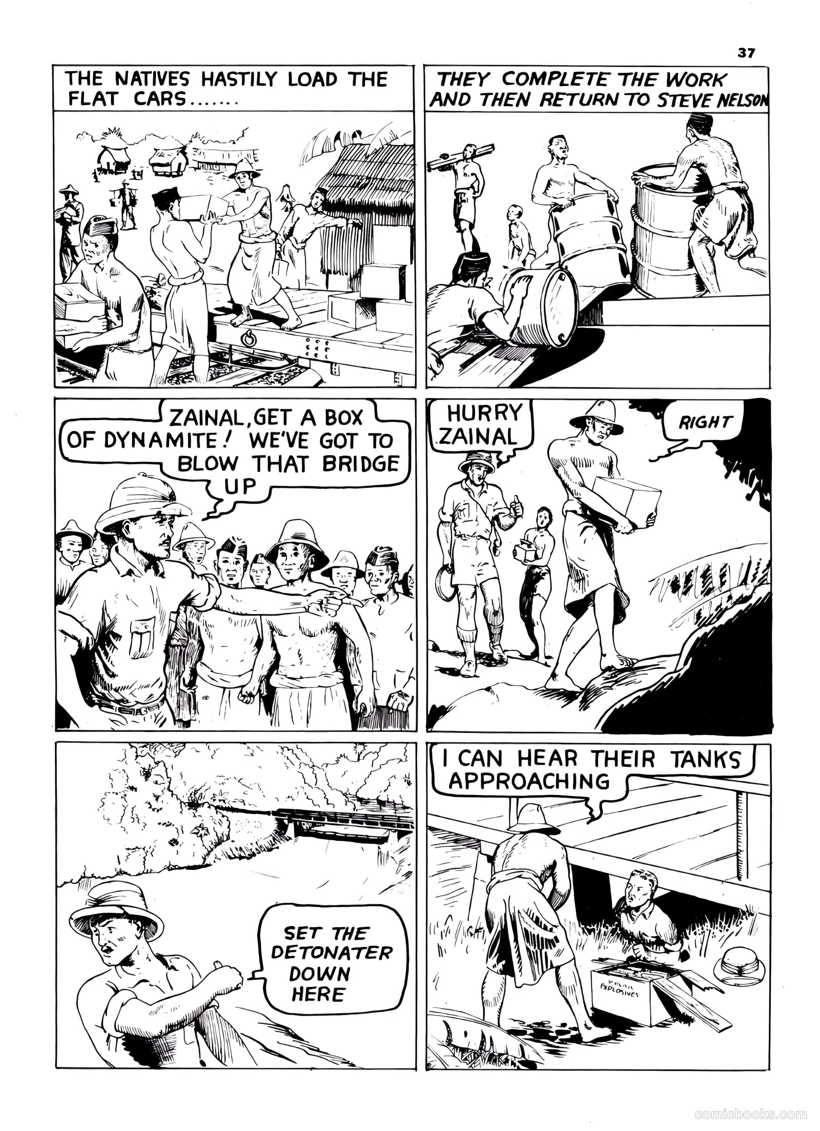 Lucky Comics v1 #8 (1942) — page 37