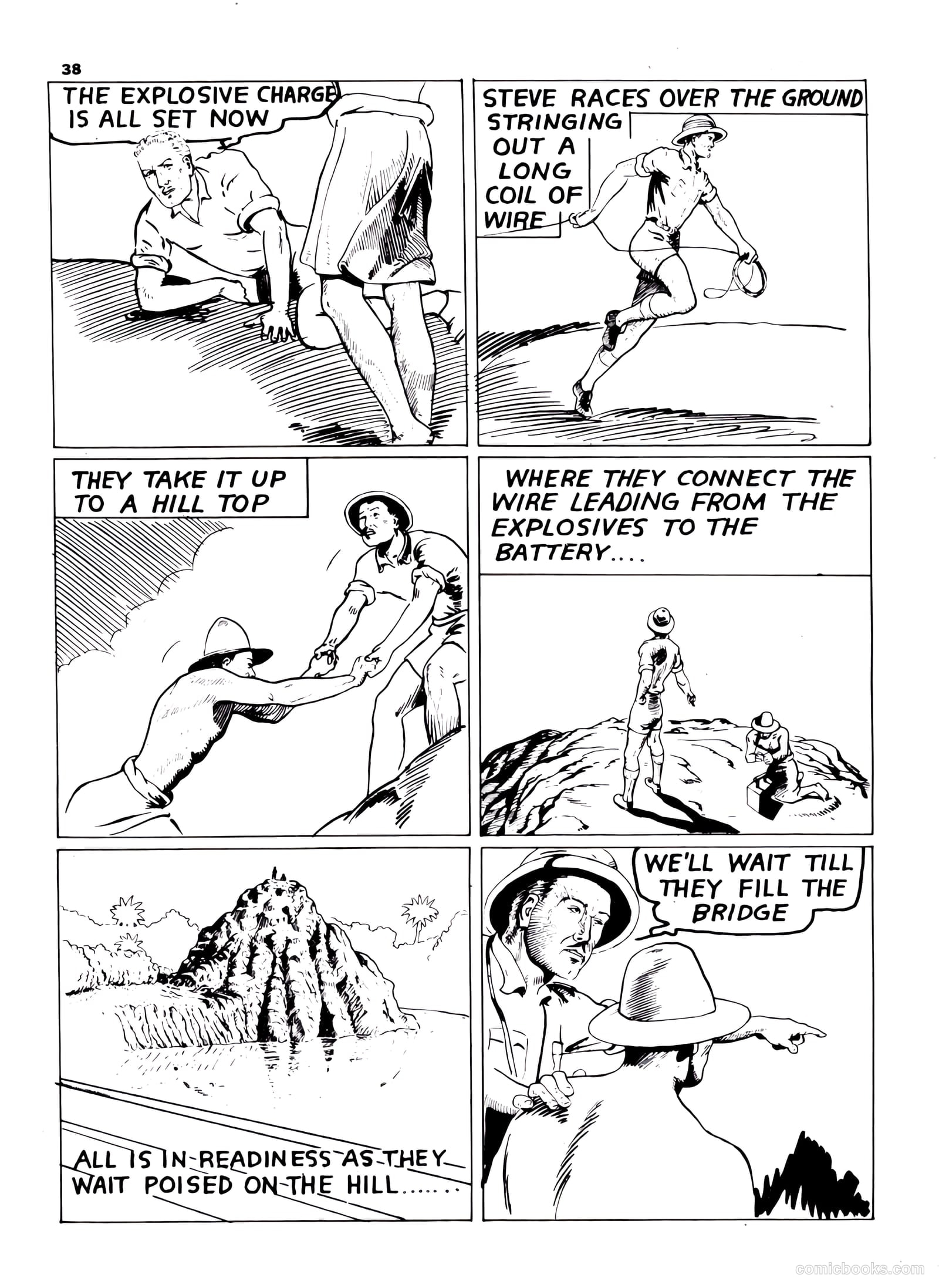 Lucky Comics v1 #8 (1942) — page 38