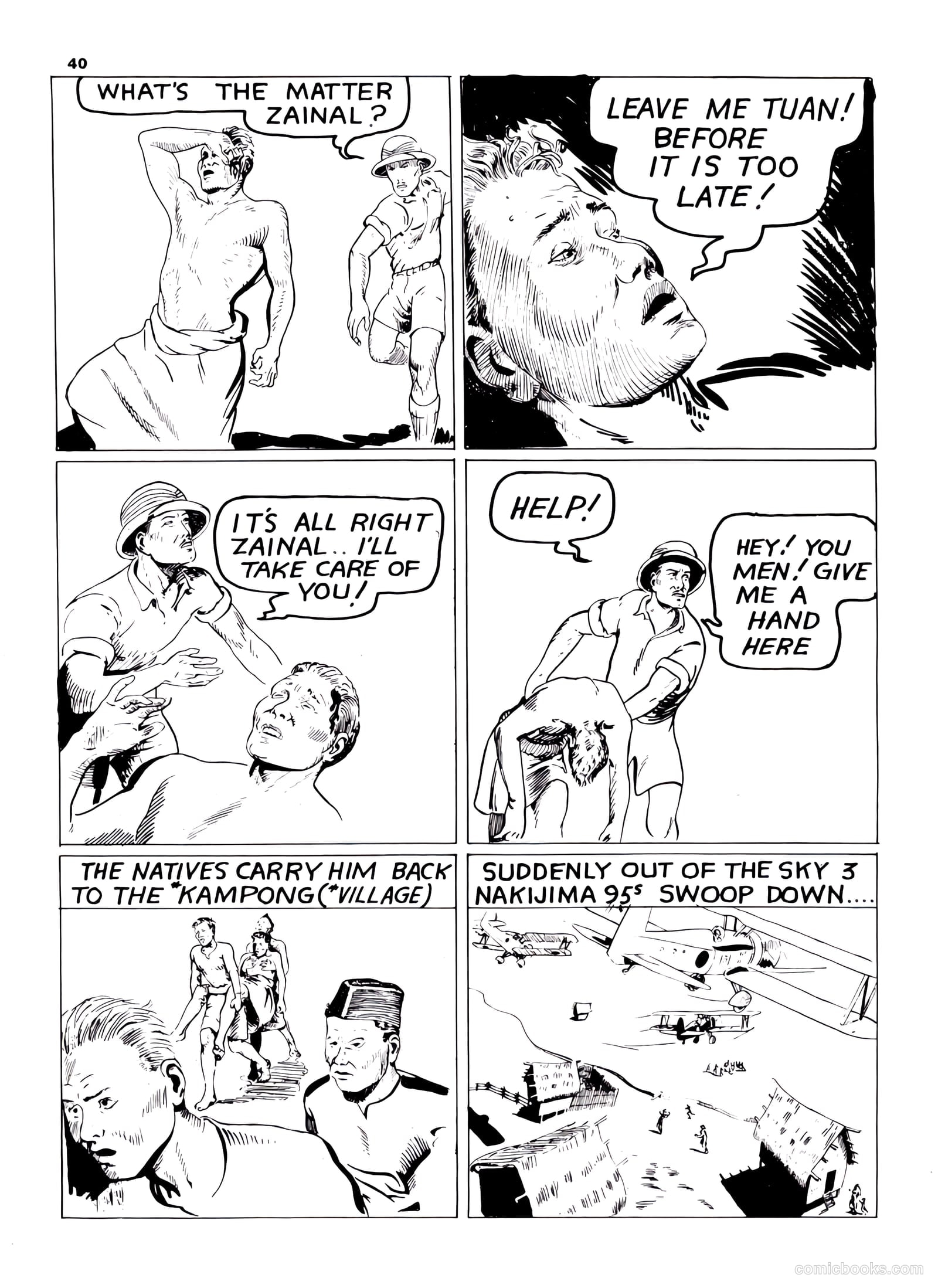 Lucky Comics v1 #8 (1942) — page 40
