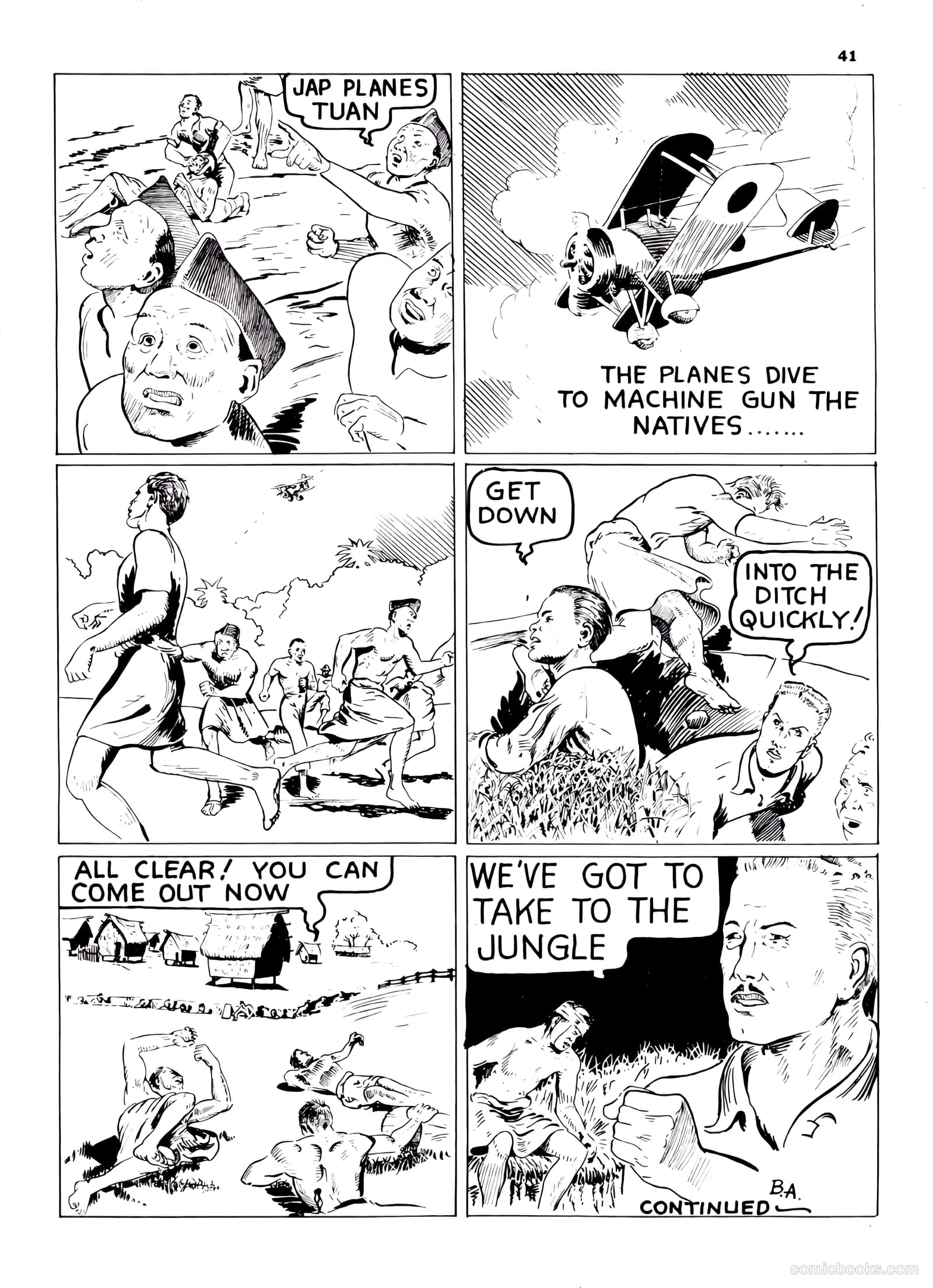 Lucky Comics v1 #8 (1942) — page 41