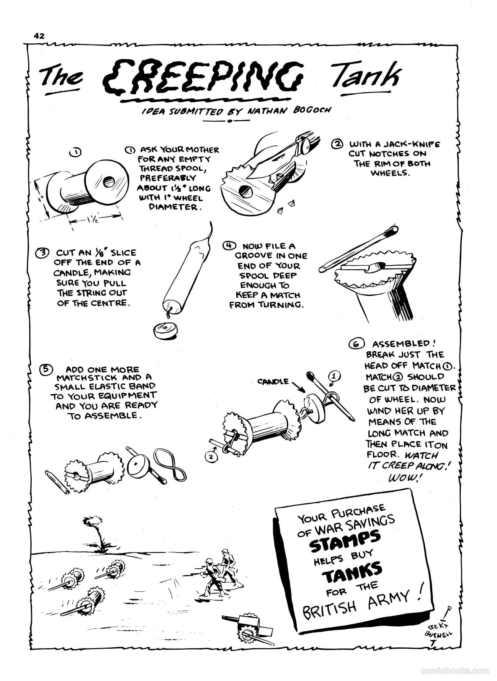 Lucky Comics v1 #8 (1942) — page 42