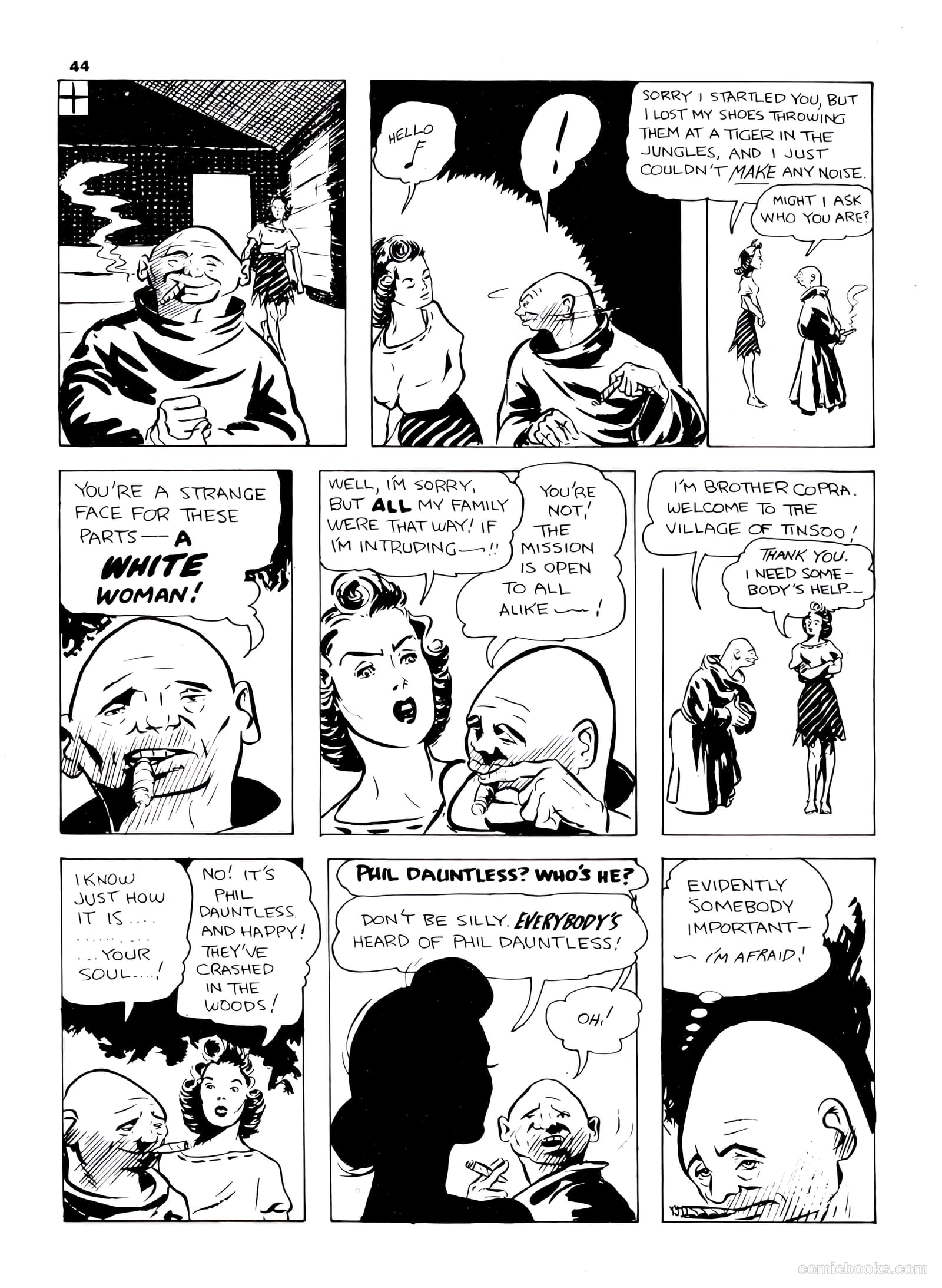 Lucky Comics v1 #8 (1942) — page 44