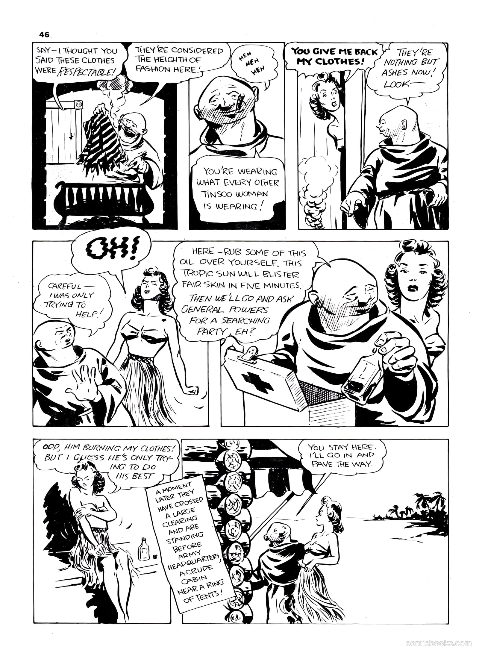 Lucky Comics v1 #8 (1942) — page 46