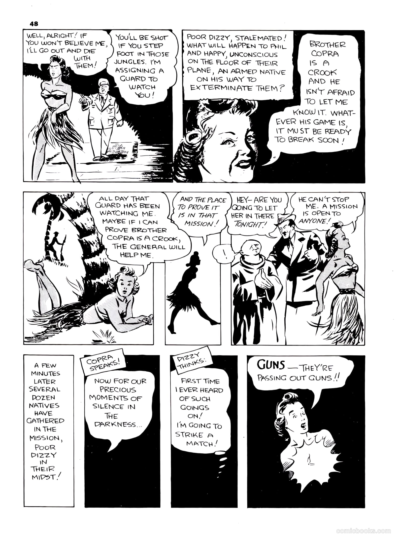 Lucky Comics v1 #8 (1942) — page 48