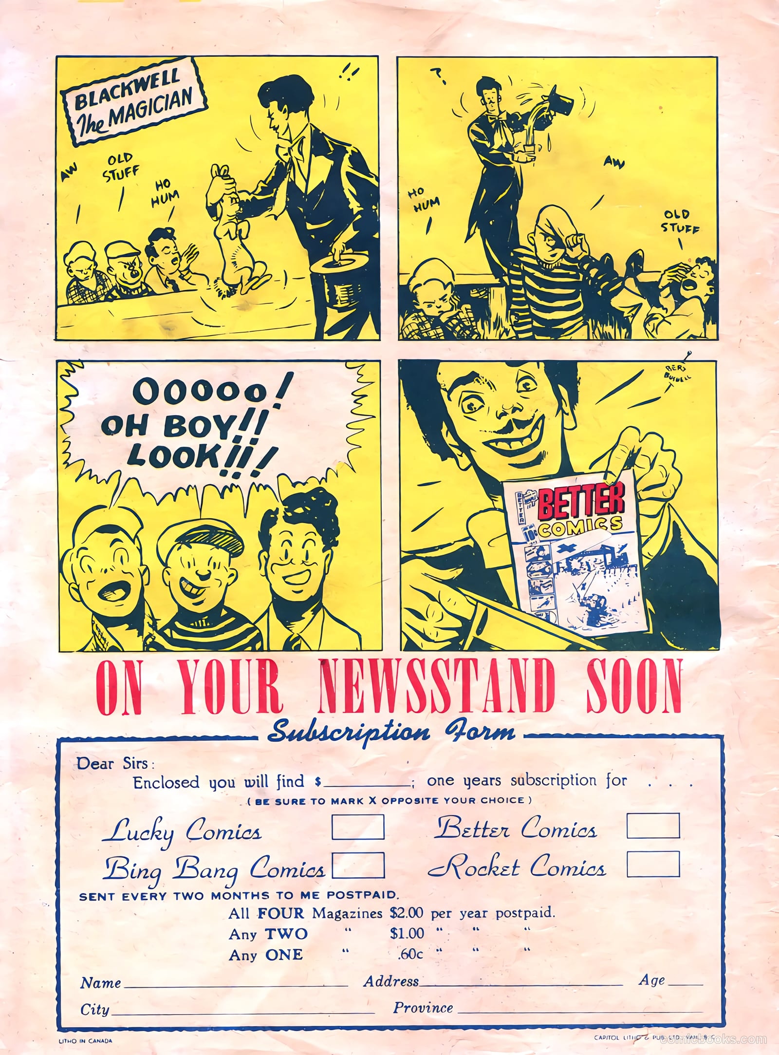 Lucky Comics v1 #8 (1942) — page 52