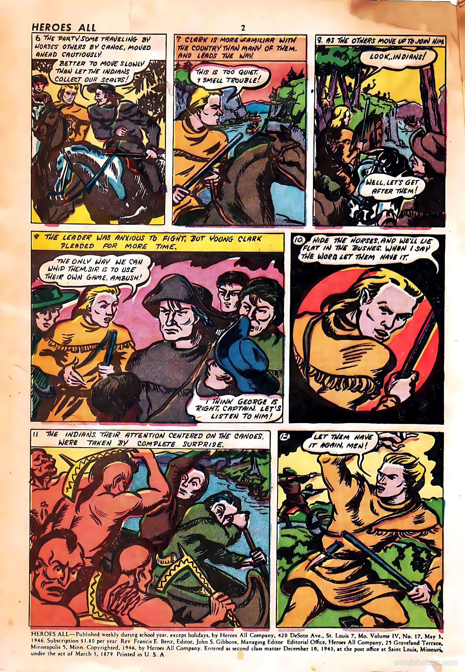 Heroes All v4 #17 (1946) — page 2