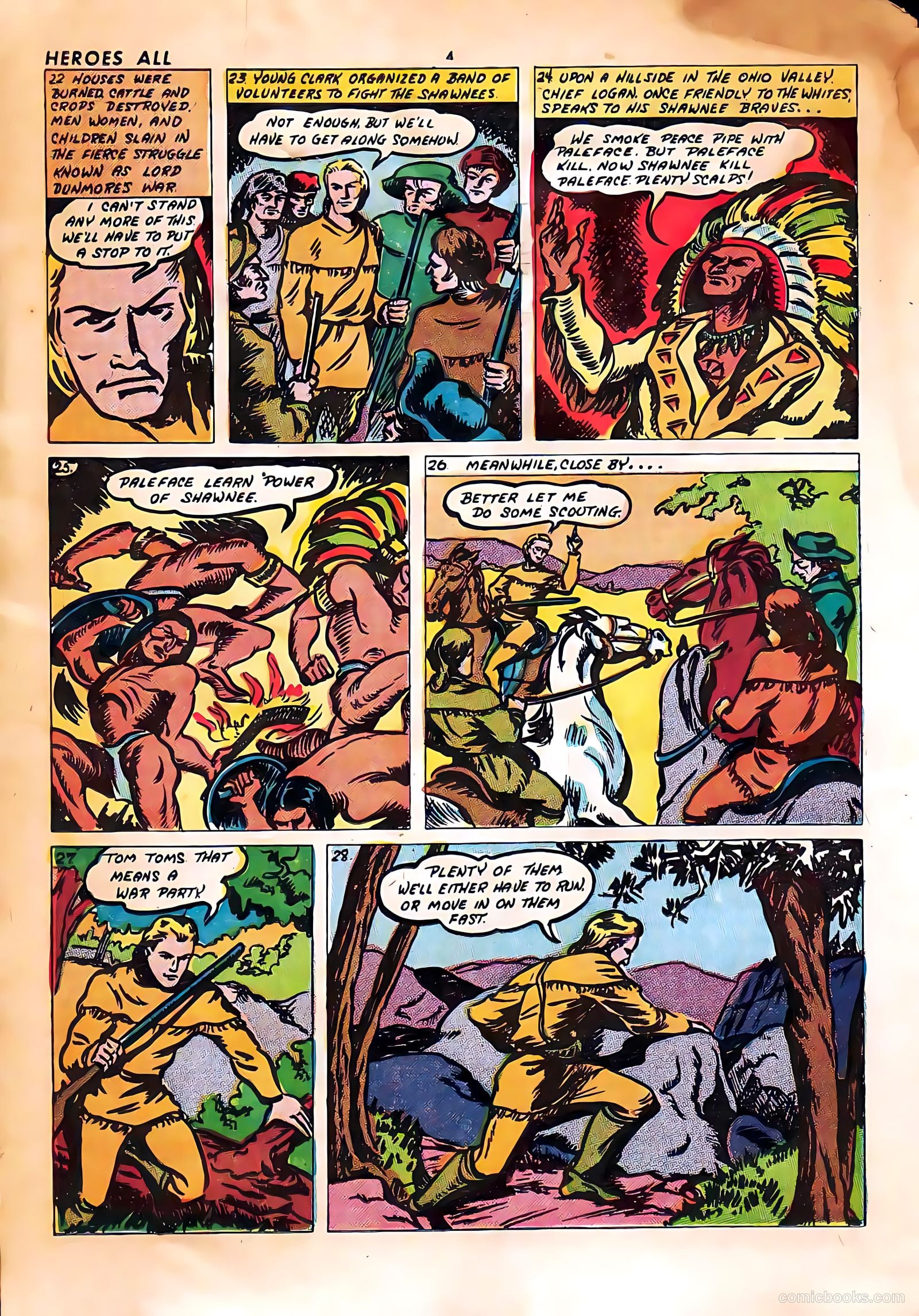 Heroes All v4 #17 (1946) — page 4
