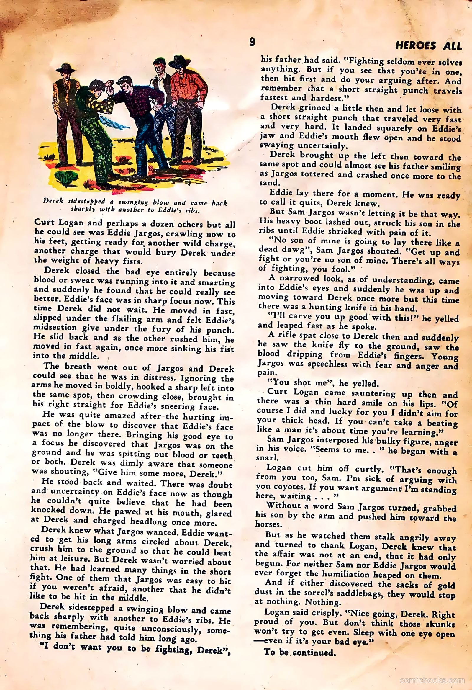 Heroes All v4 #17 (1946) — page 9