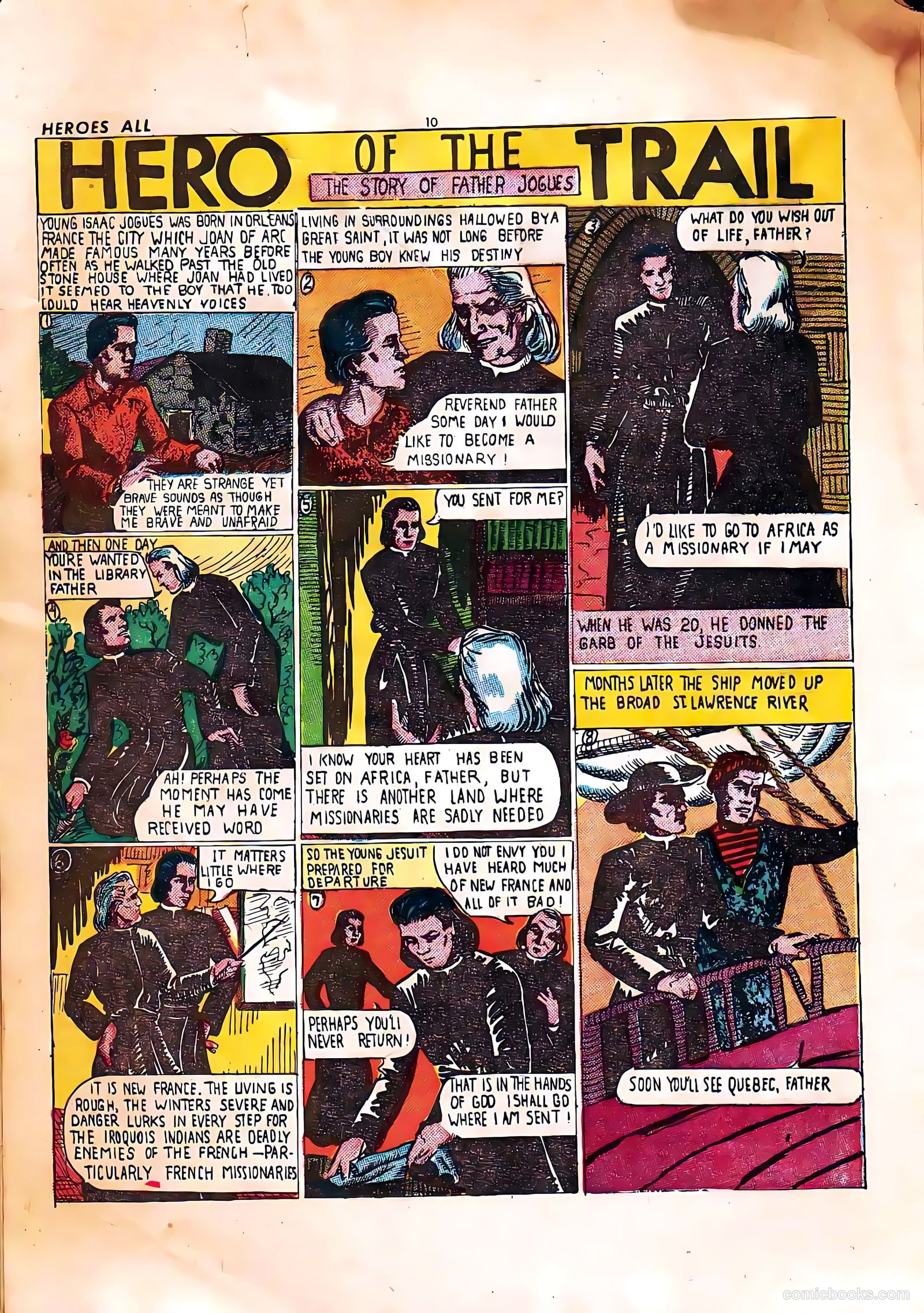 Heroes All v4 #17 (1946) — page 10