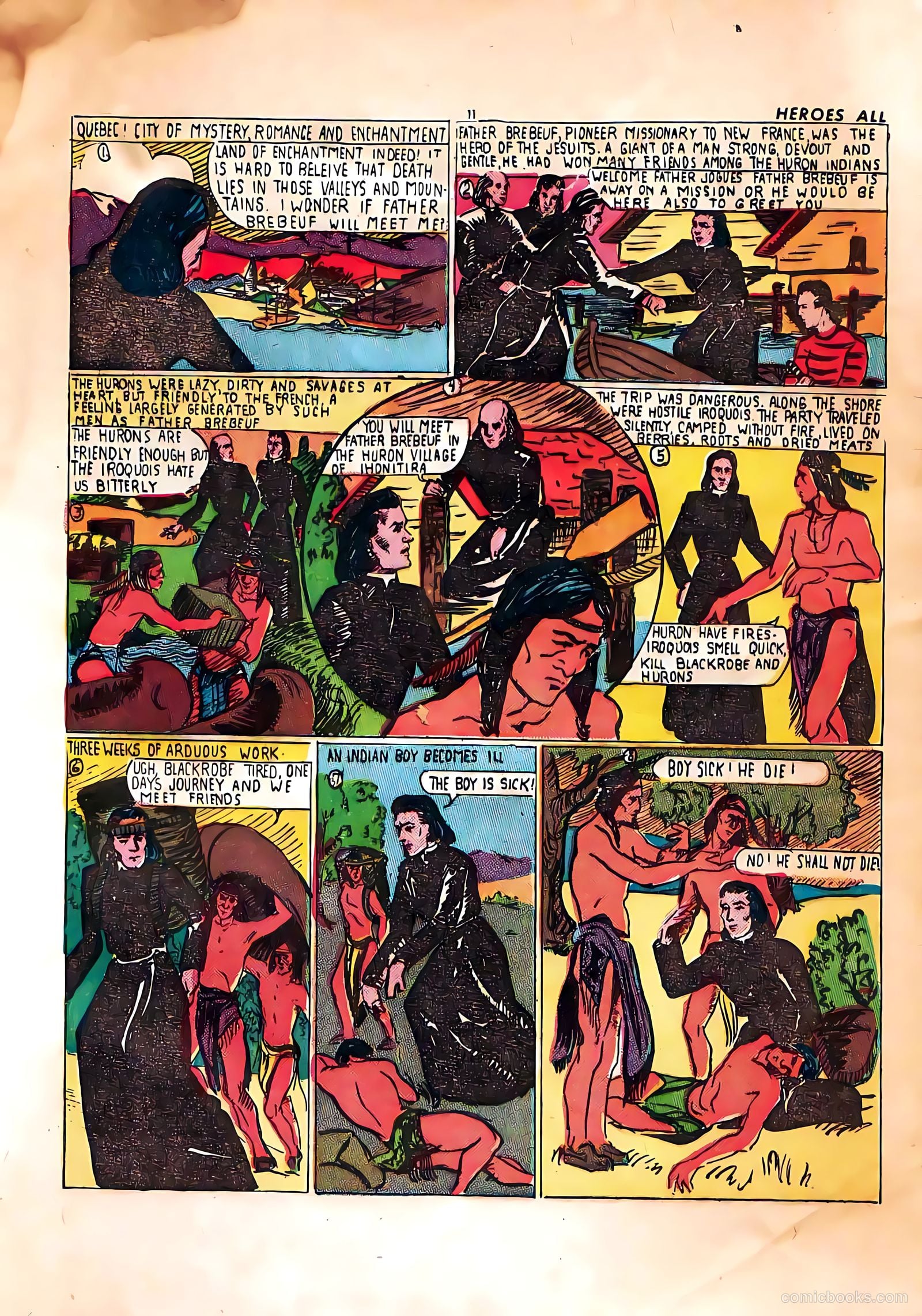 Heroes All v4 #17 (1946) — page 11