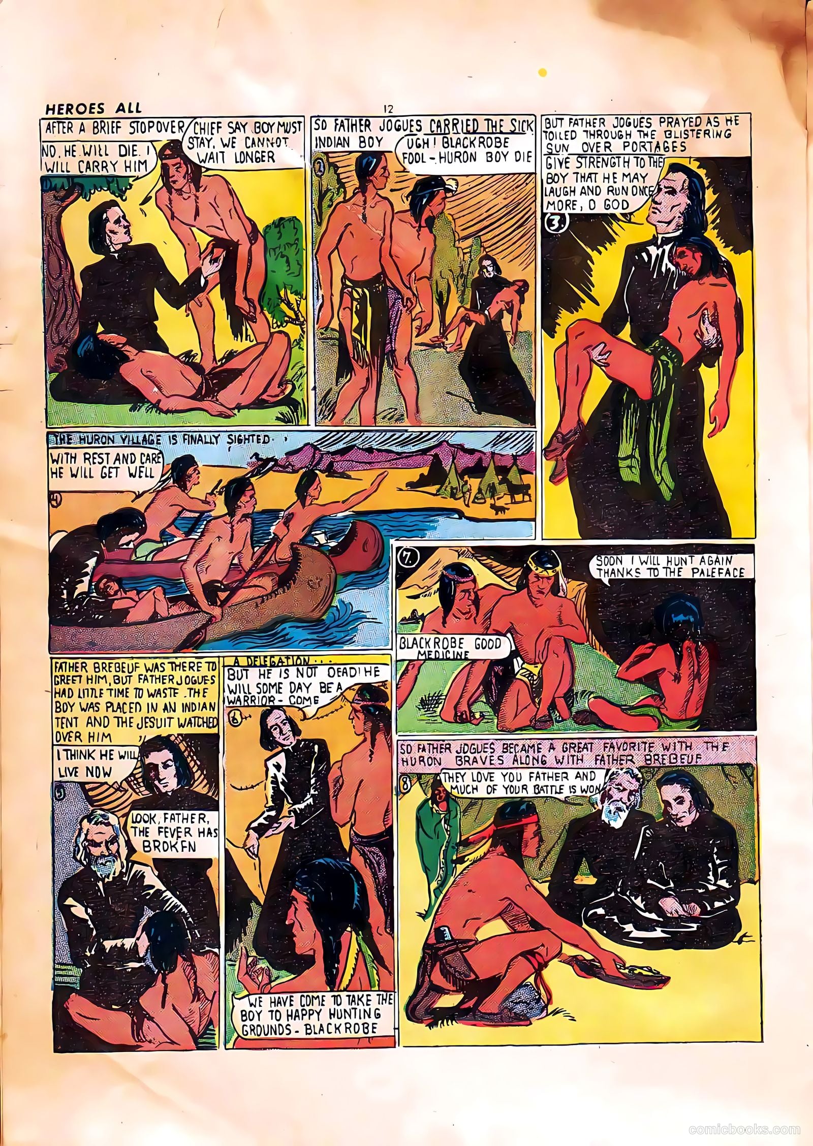 Heroes All v4 #17 (1946) — page 12