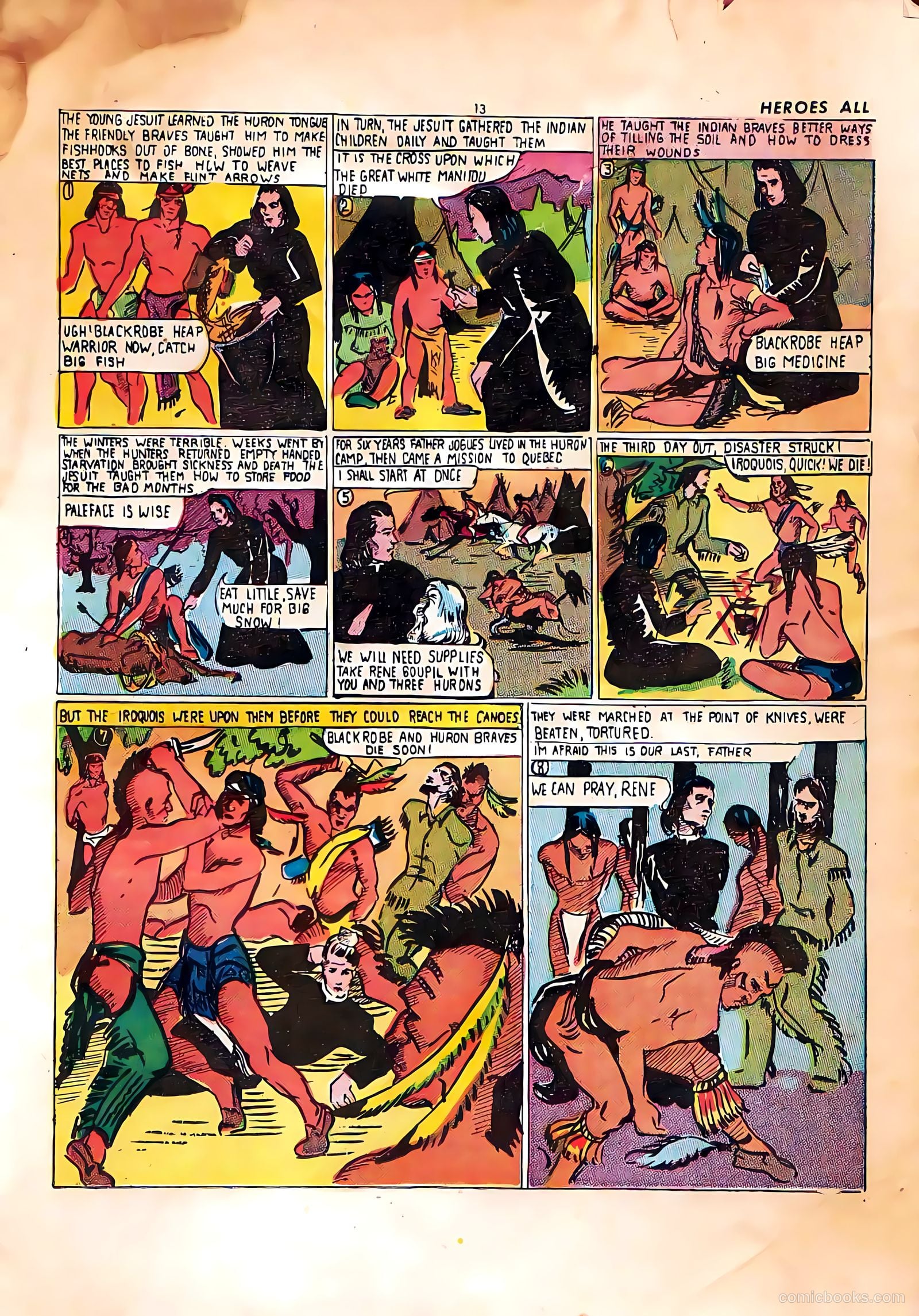 Heroes All v4 #17 (1946) — page 13