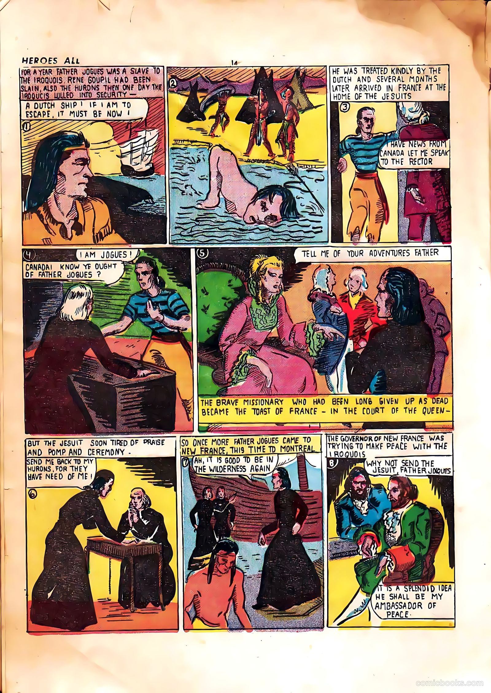Heroes All v4 #17 (1946) — page 14
