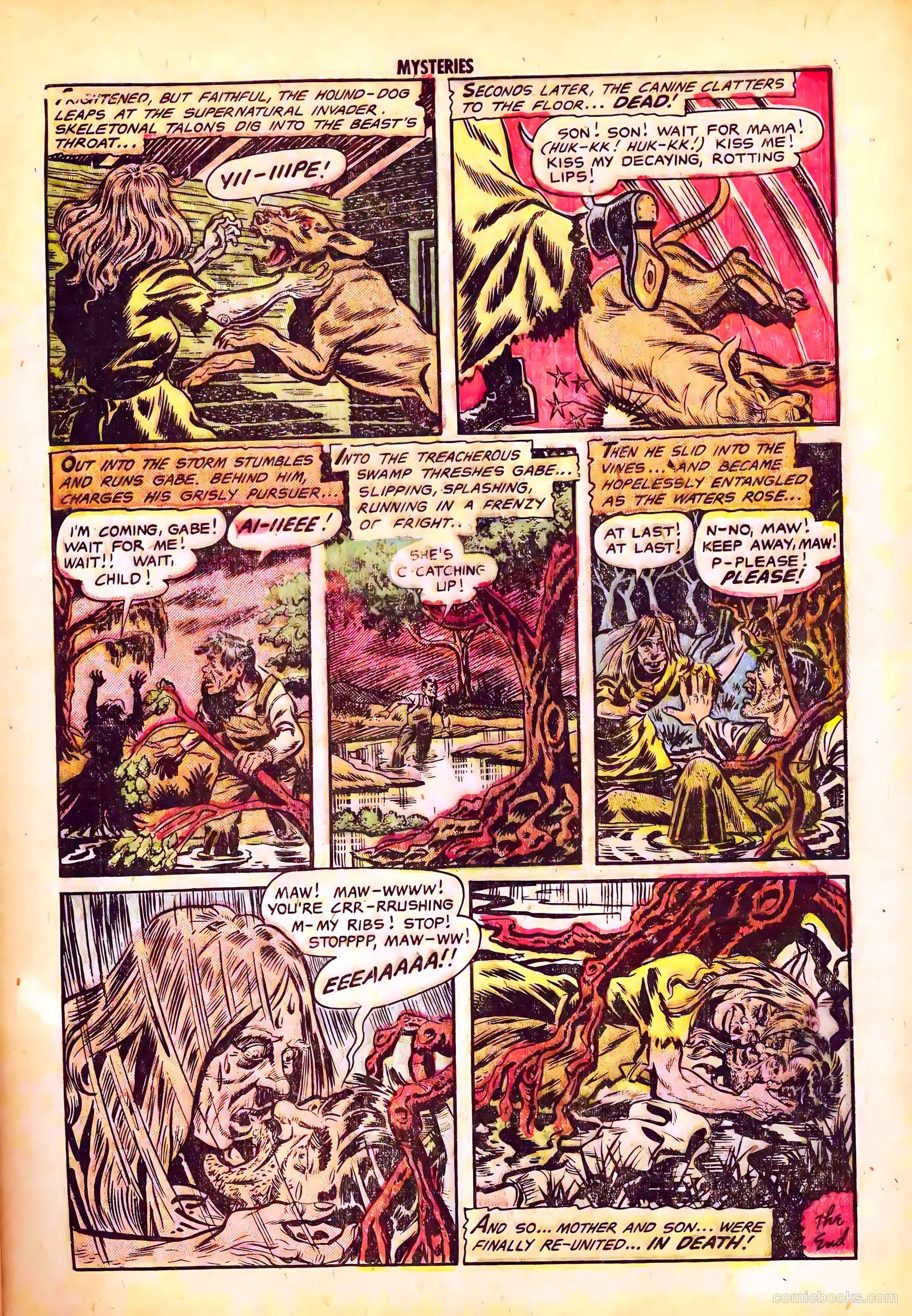 Mysteries Weird and Strange #2 (1953) — page 9