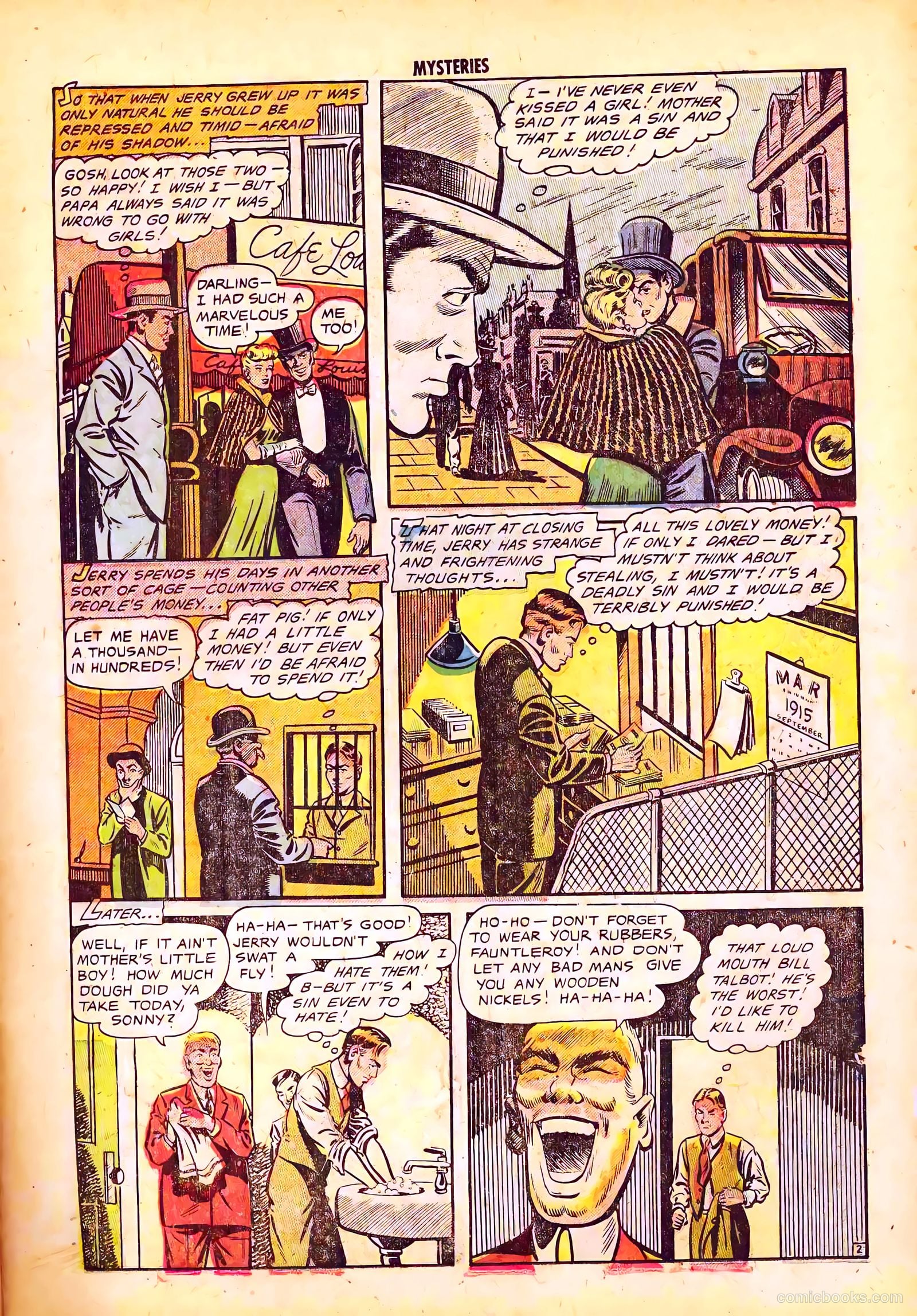 Mysteries Weird and Strange #2 (1953) — page 11