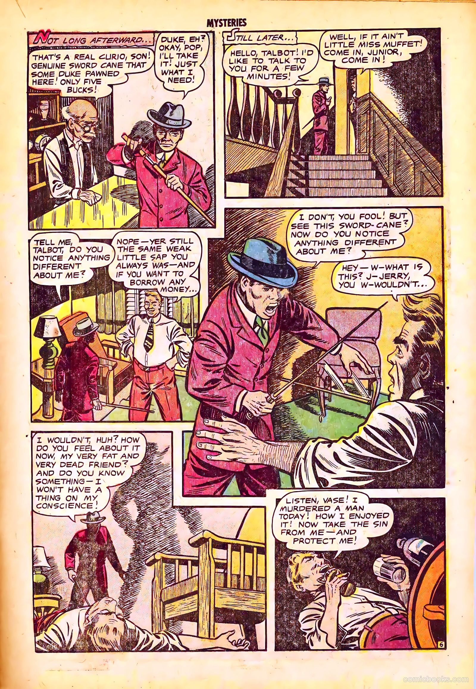 Mysteries Weird and Strange #2 (1953) — page 15