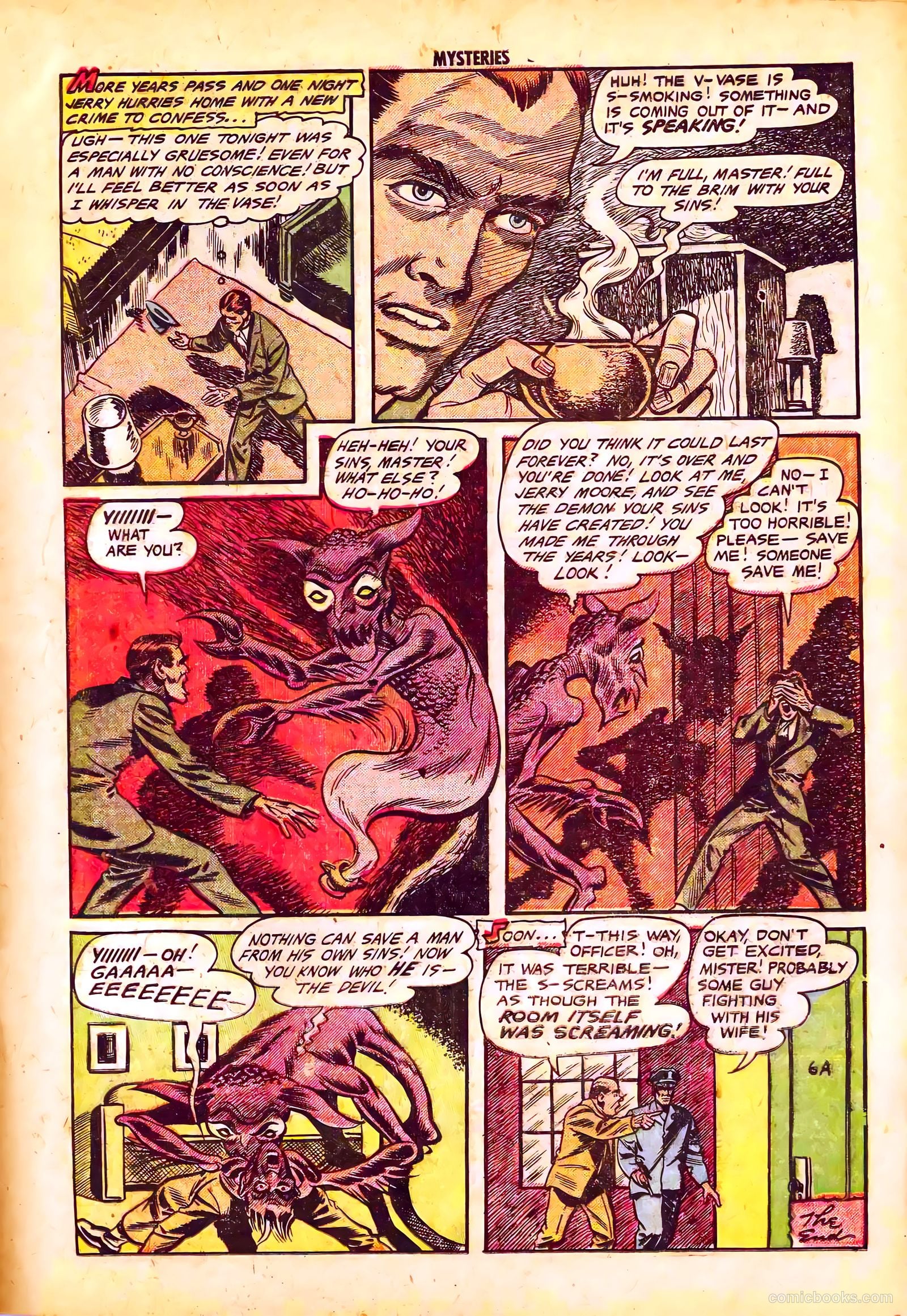 Mysteries Weird and Strange #2 (1953) — page 17