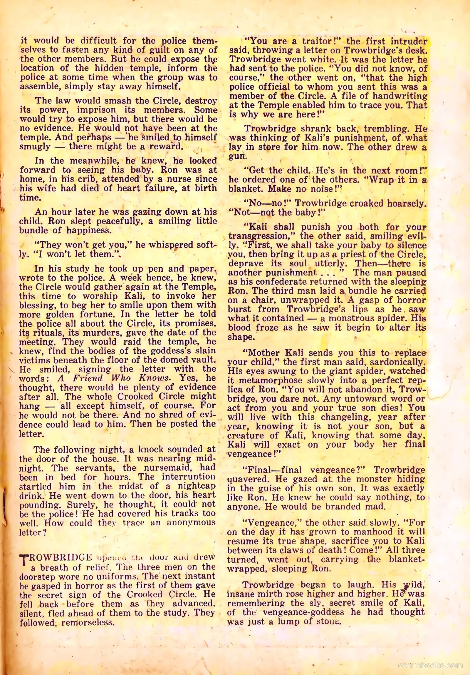 Mysteries Weird and Strange #2 (1953) — page 19